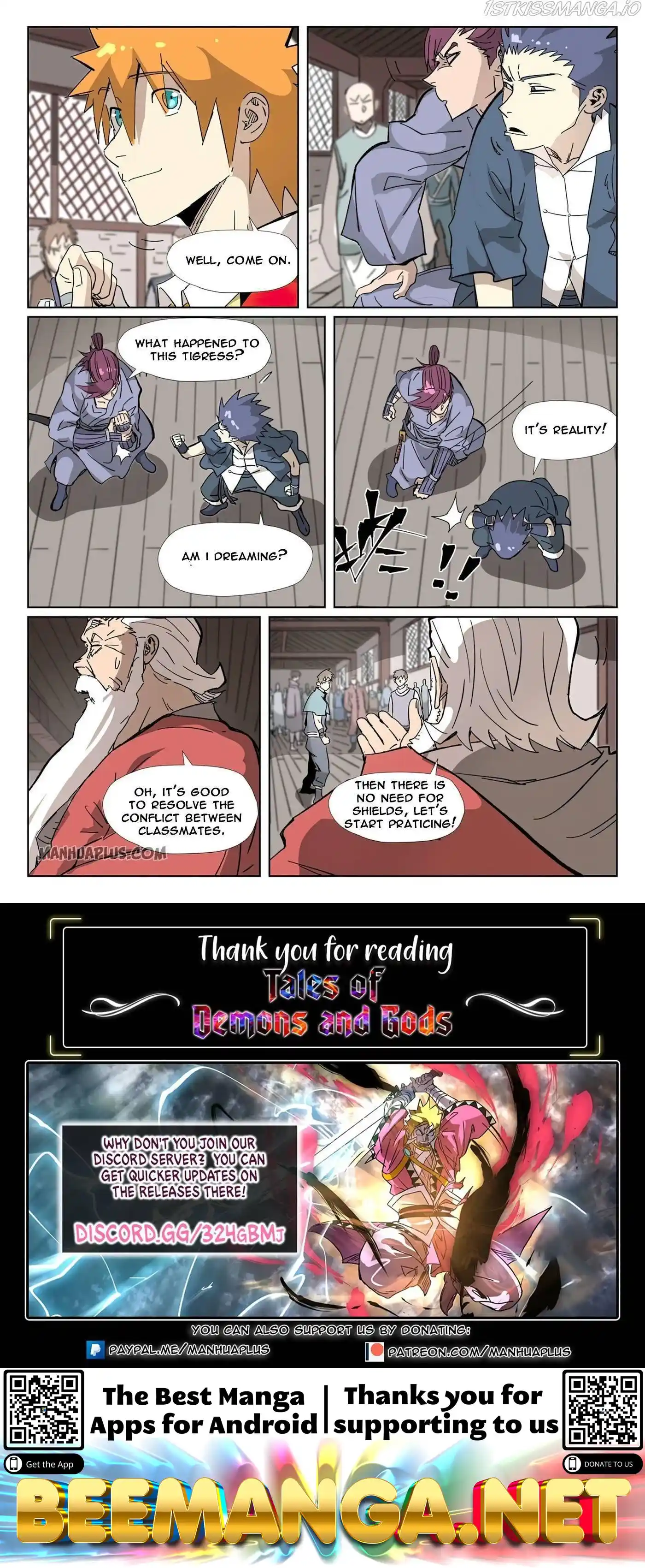 Tales of Demons and Gods Manhua Chapter 330.5