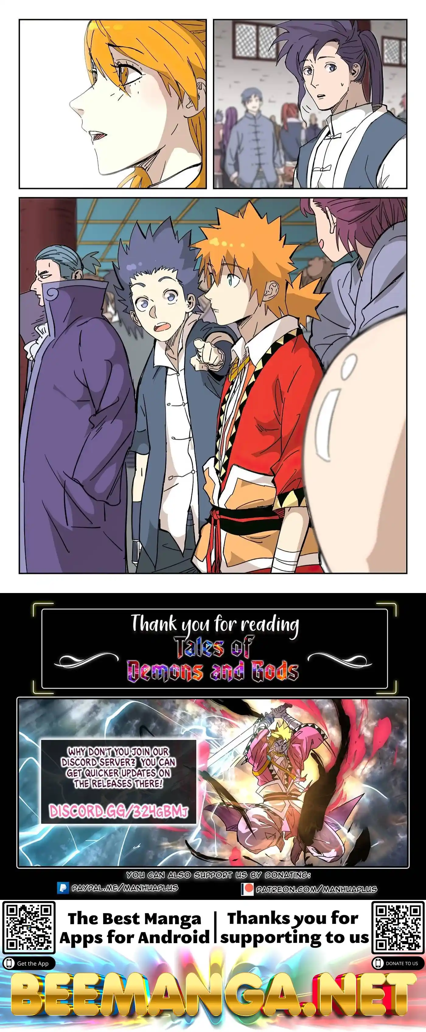 Tales of Demons and Gods Manhua Chapter 334
