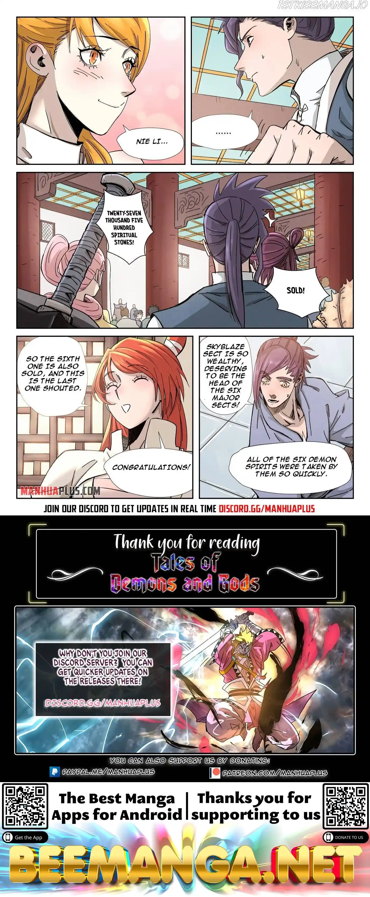Tales of Demons and Gods Manhua Chapter 336.1
