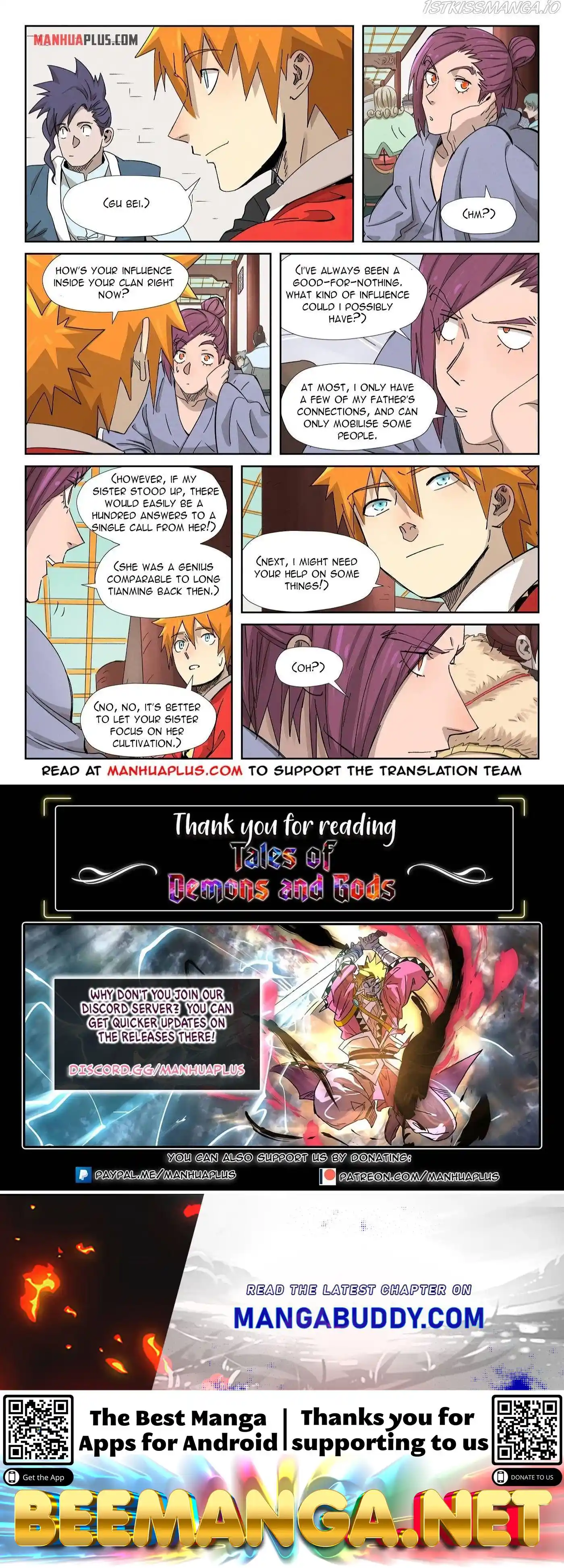 Tales of Demons and Gods Manhua Chapter 337.6