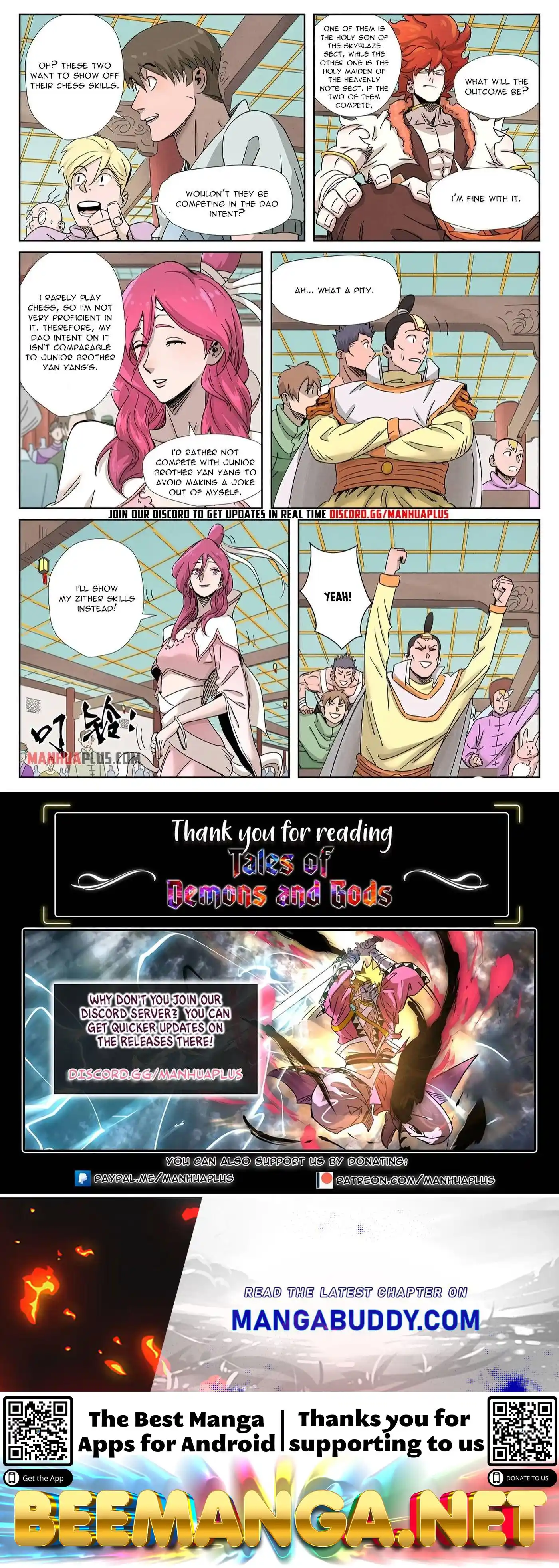 Tales of Demons and Gods Manhua Chapter 340