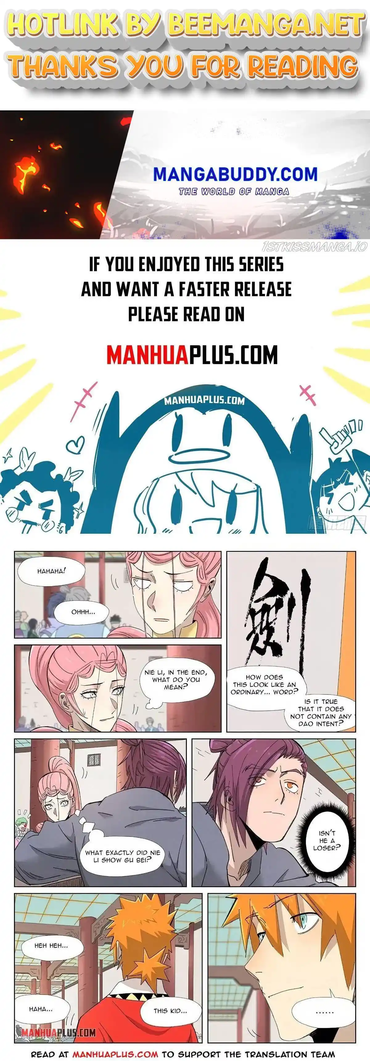 Tales of Demons and Gods Manhua Chapter 341.5