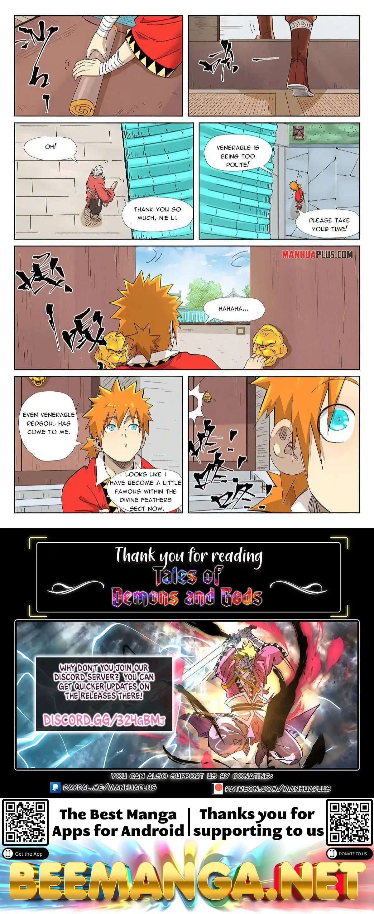 Tales of Demons and Gods Manhua Chapter 345