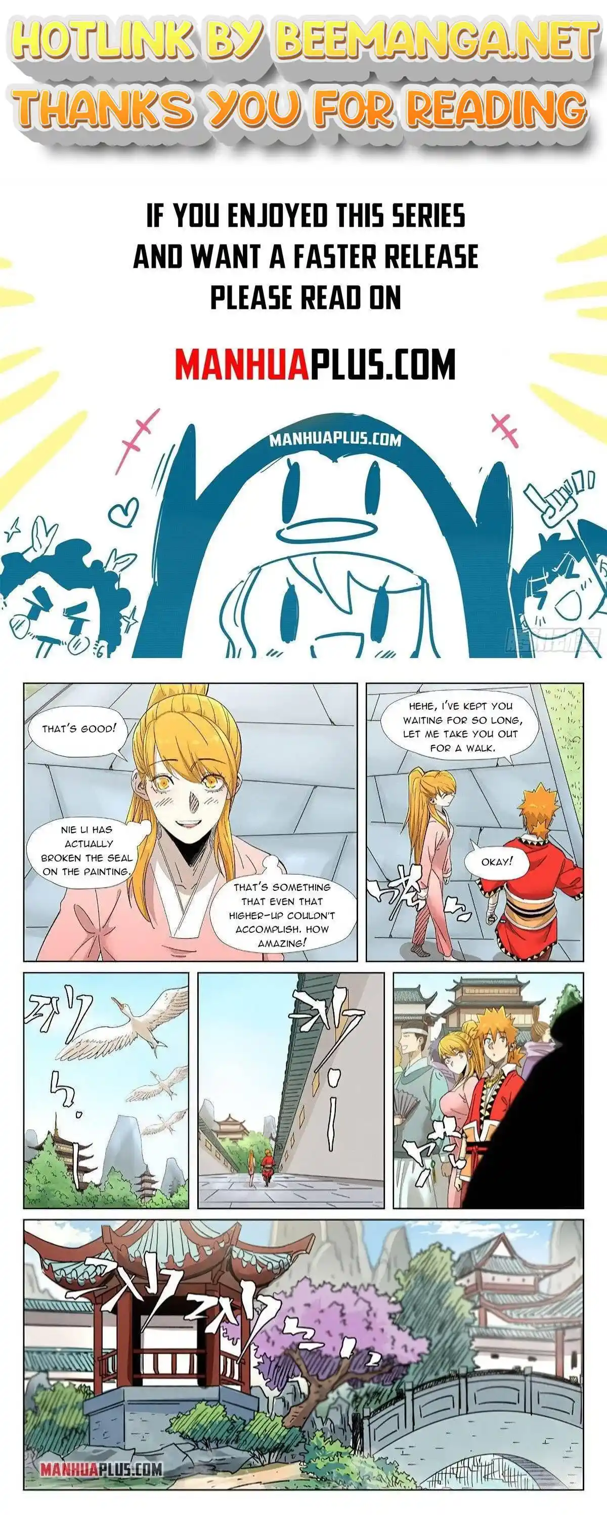 Tales of Demons and Gods Manhua Chapter 347.5