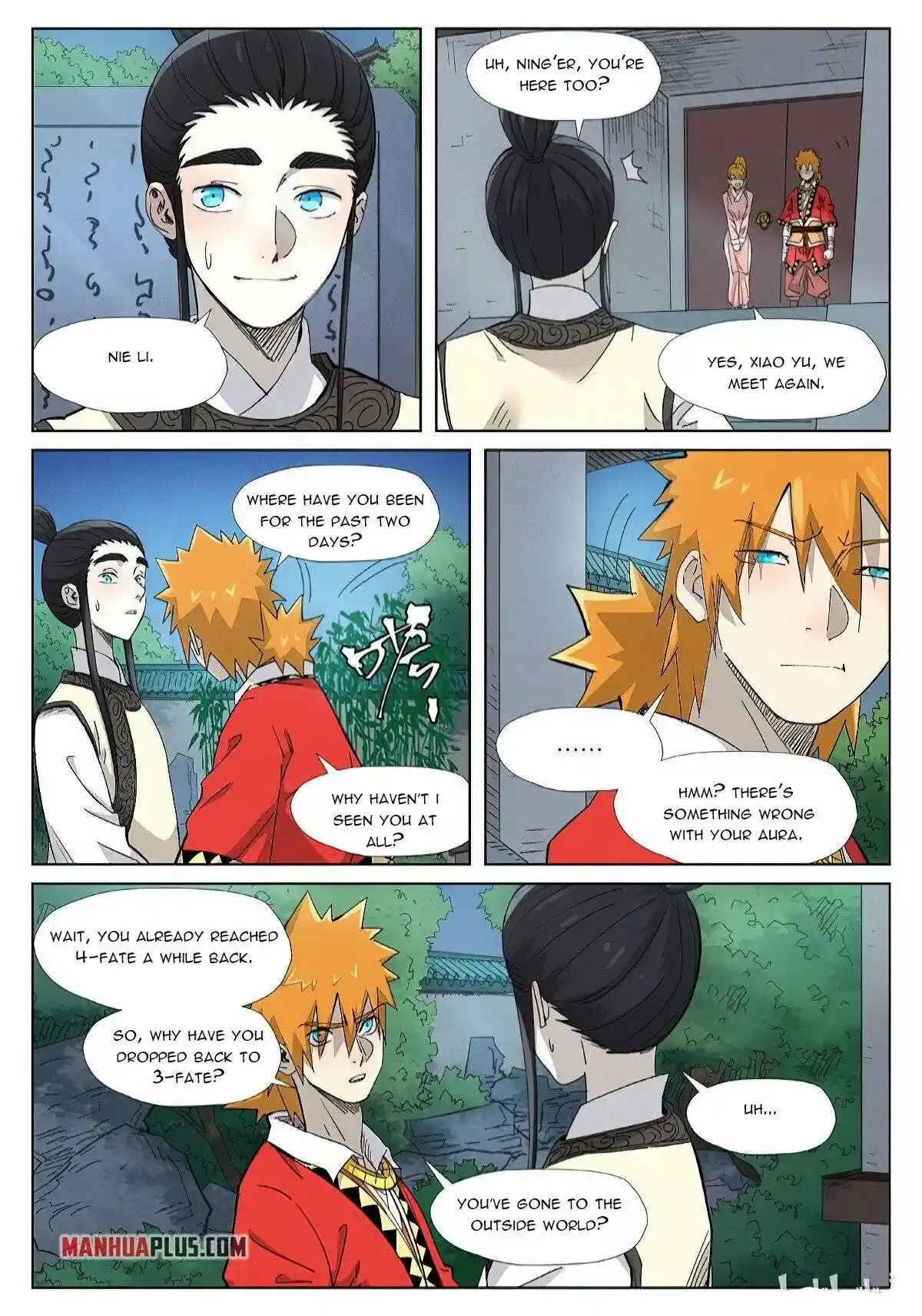 Tales of Demons and Gods Manhua Chapter 347.5