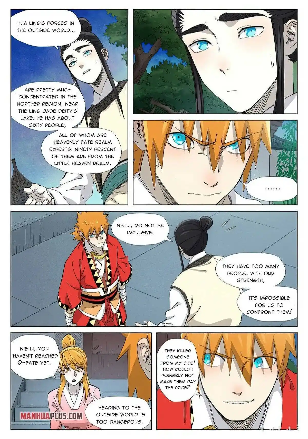 Tales of Demons and Gods Manhua Chapter 347.5