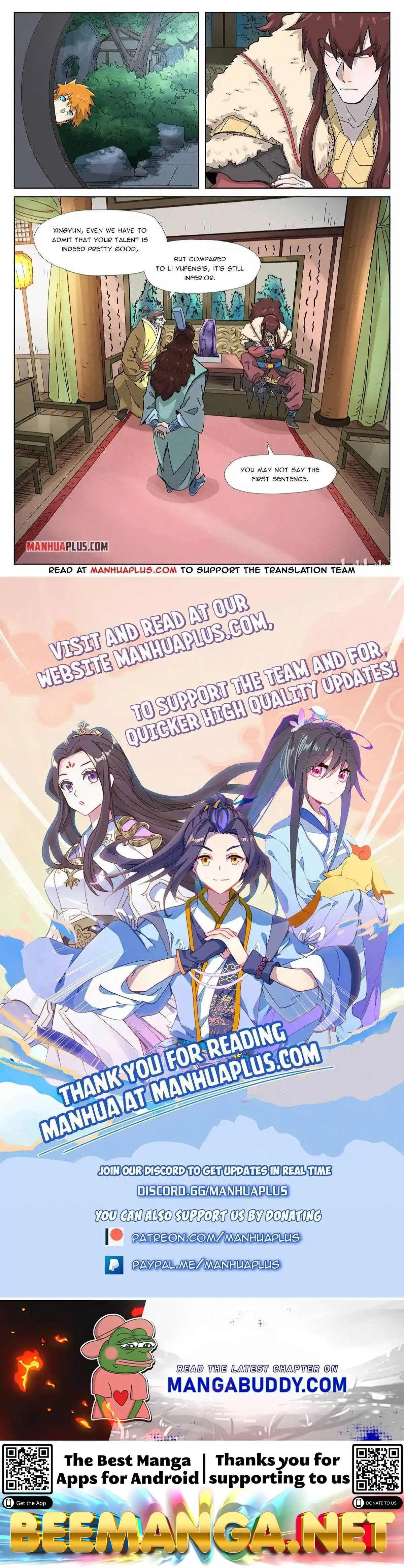 Tales of Demons and Gods Manhua Chapter 347.5