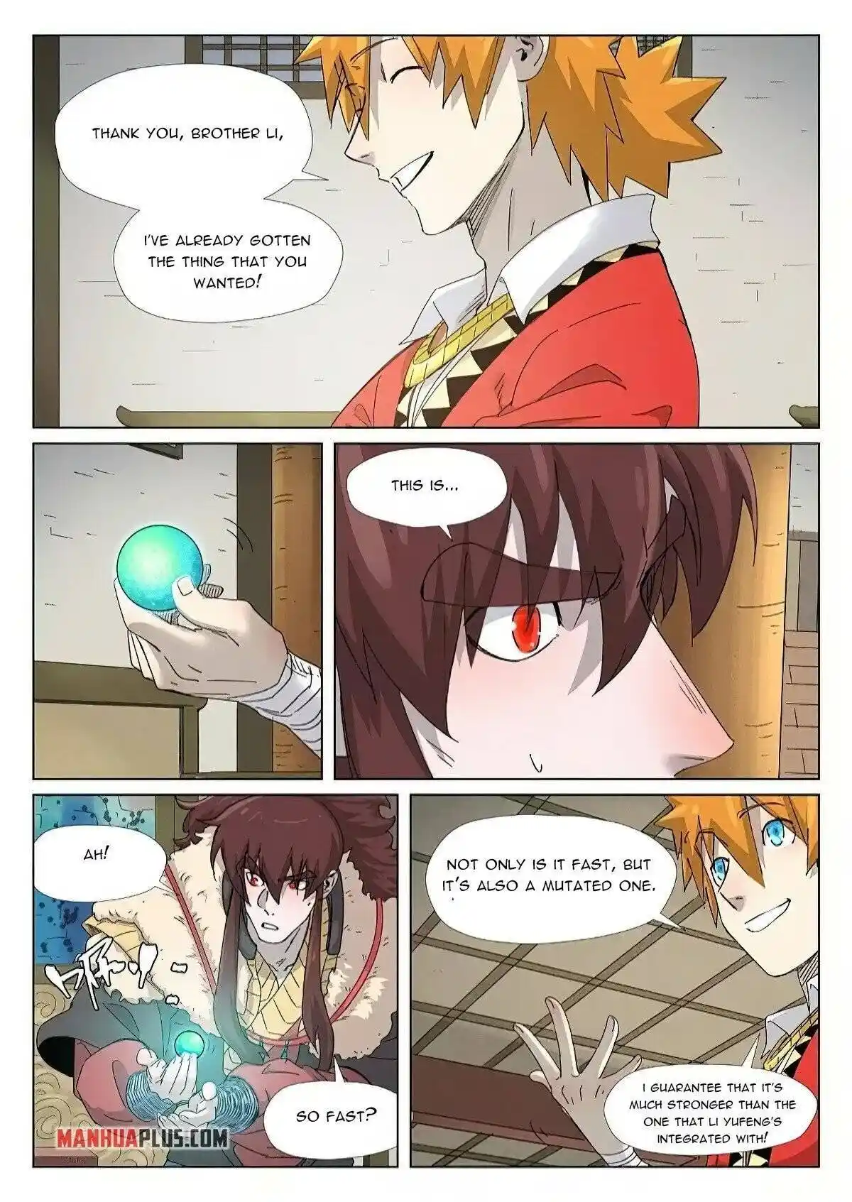 Tales of Demons and Gods Manhua Chapter 348.5