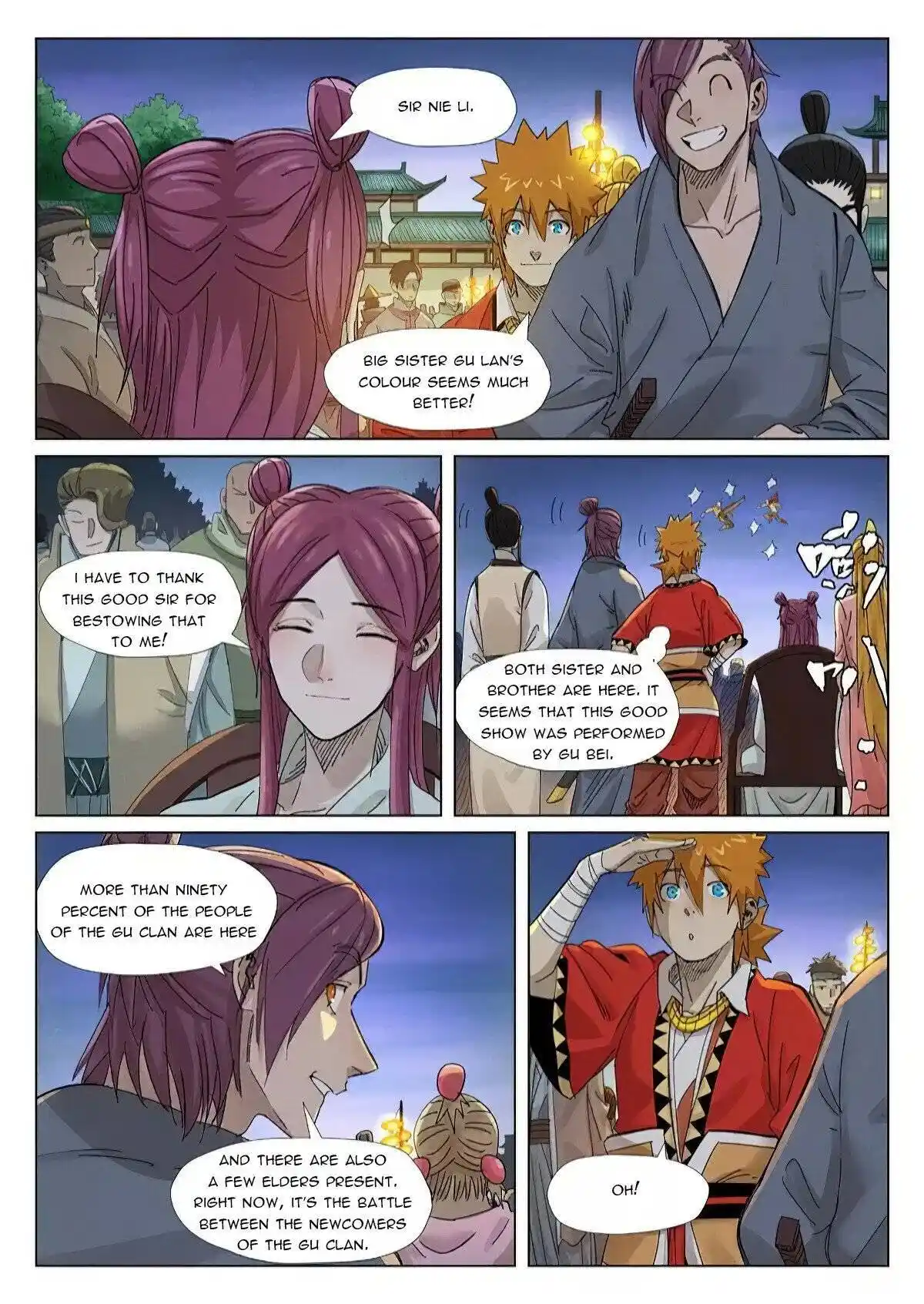 Tales of Demons and Gods Manhua Chapter 348.5