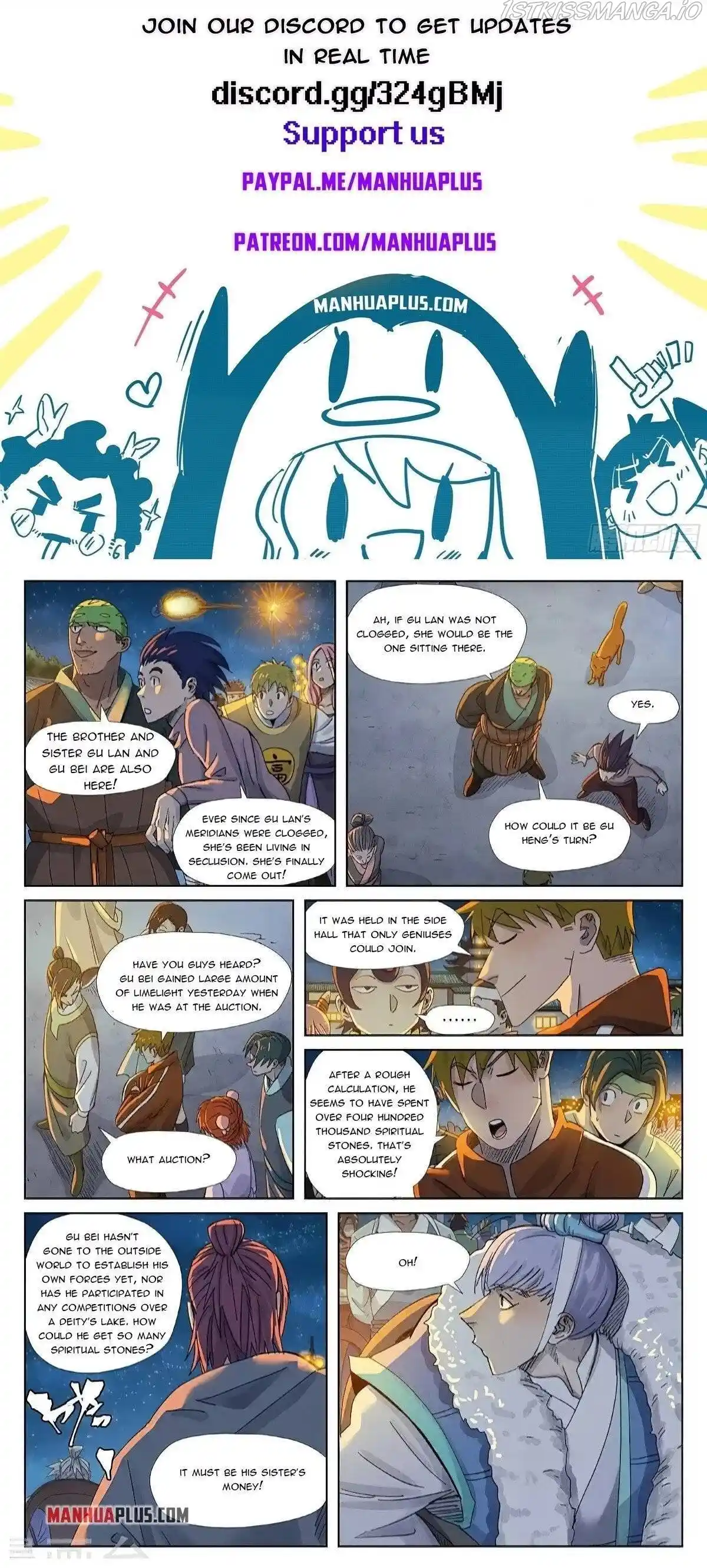 Tales of Demons and Gods Manhua Chapter 349.1