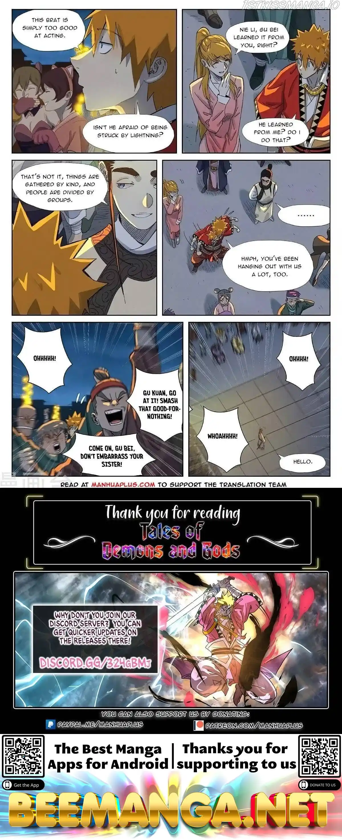 Tales of Demons and Gods Manhua Chapter 349.1