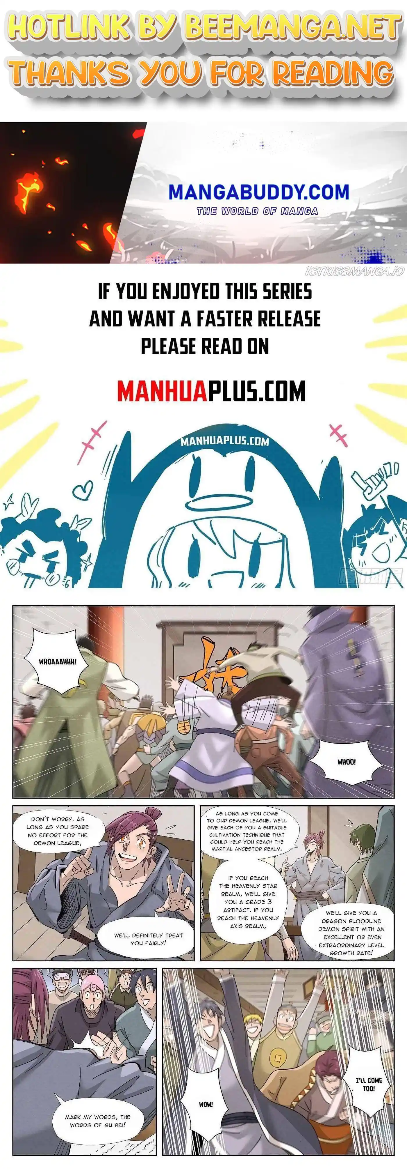 Tales of Demons and Gods Manhua Chapter 353.5