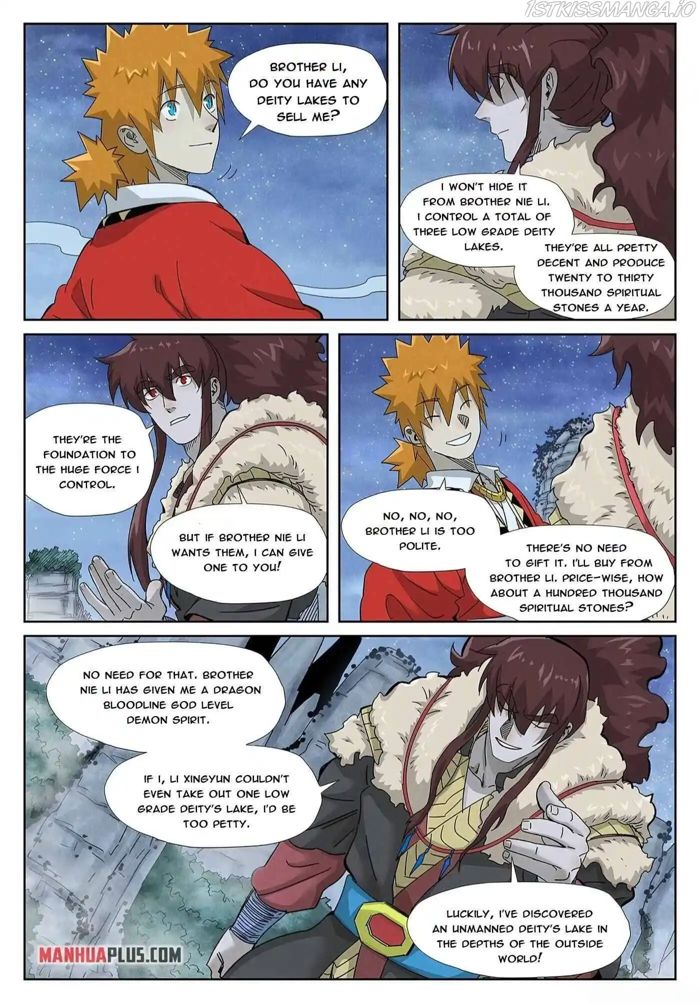 Tales of Demons and Gods Manhua Chapter 354