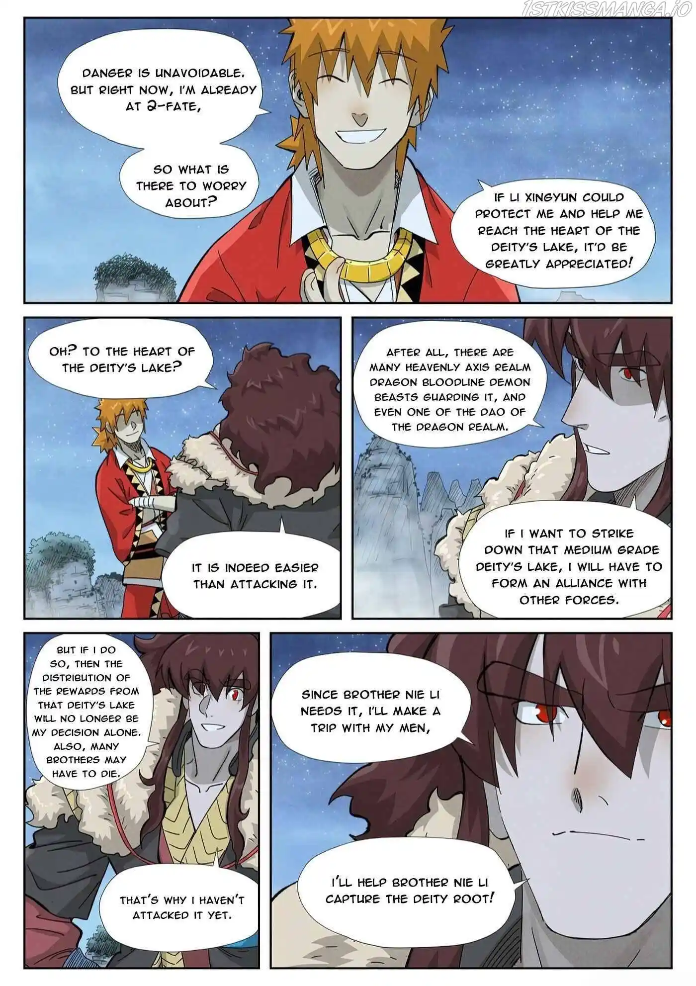 Tales of Demons and Gods Manhua Chapter 354
