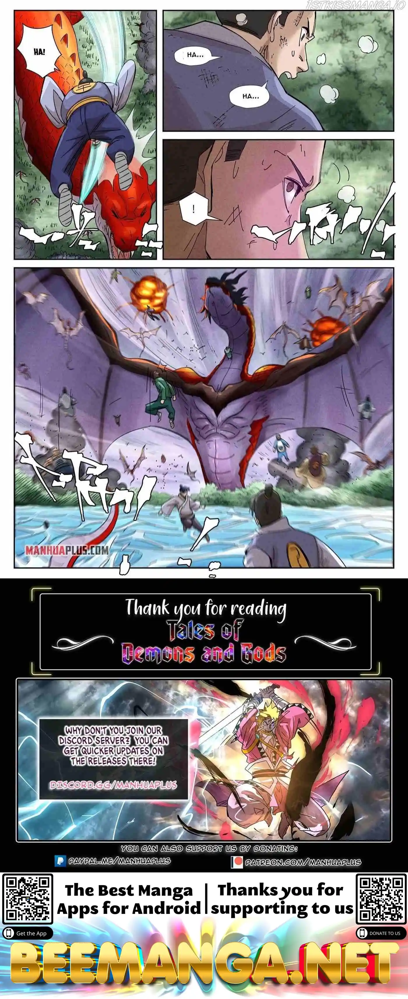 Tales of Demons and Gods Manhua Chapter 357.5