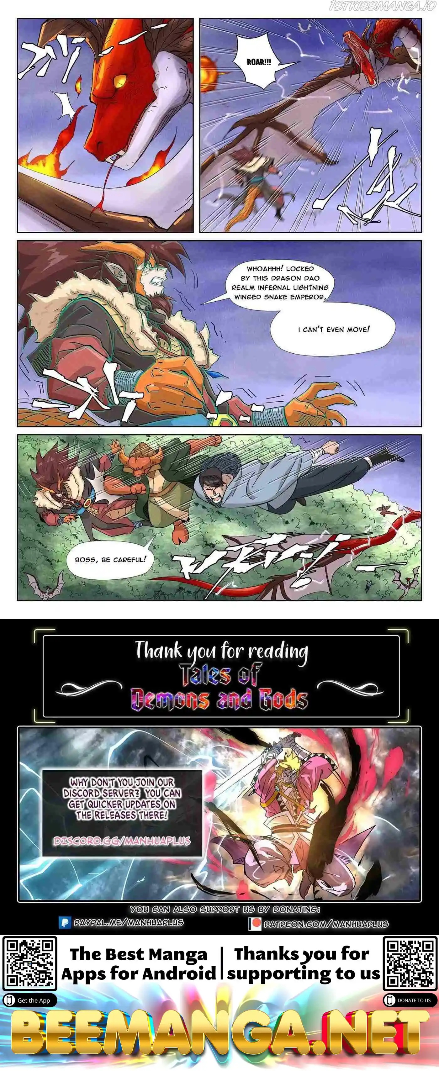 Tales of Demons and Gods Manhua Chapter 358