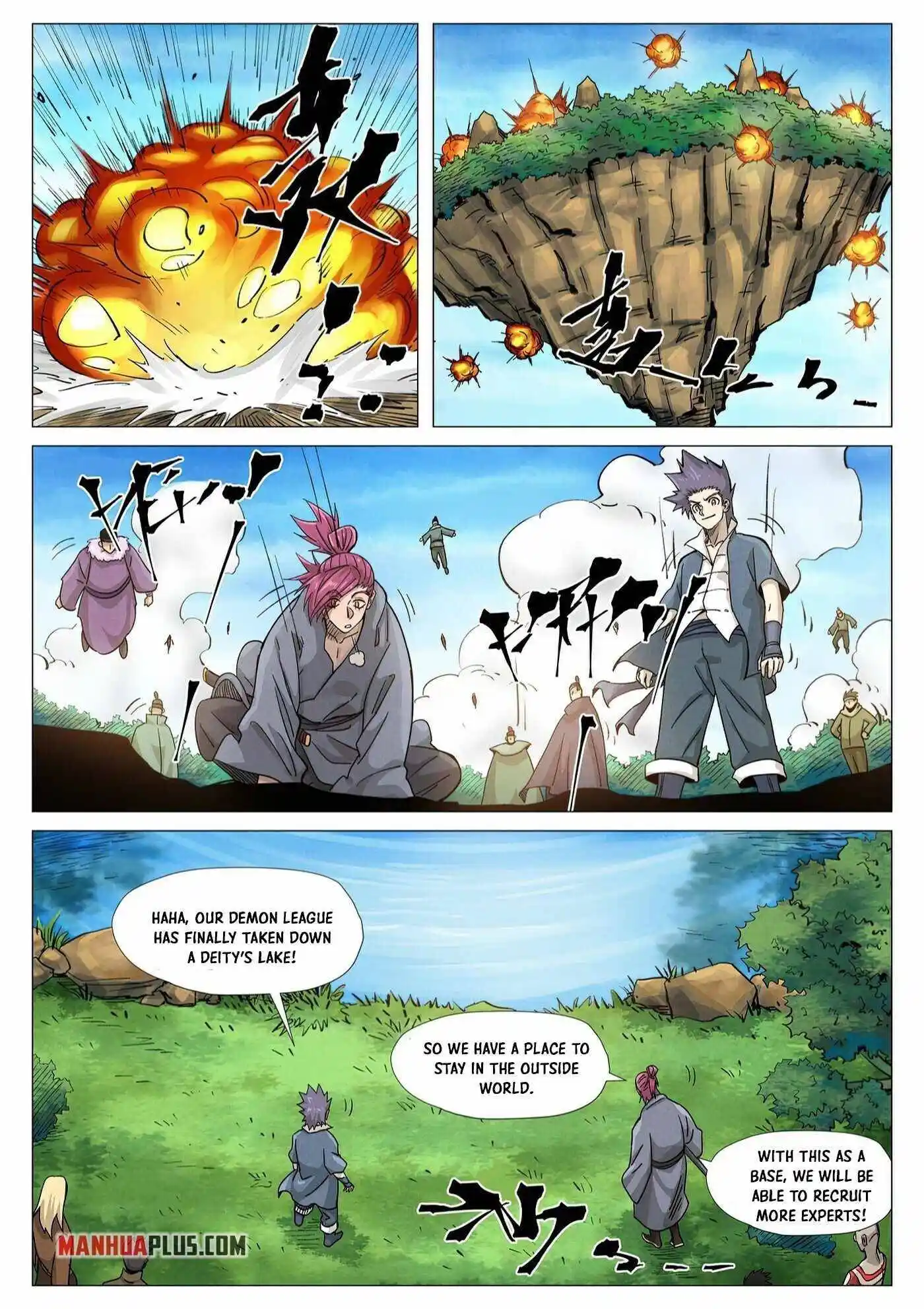 Tales of Demons and Gods Manhua Chapter 361.5