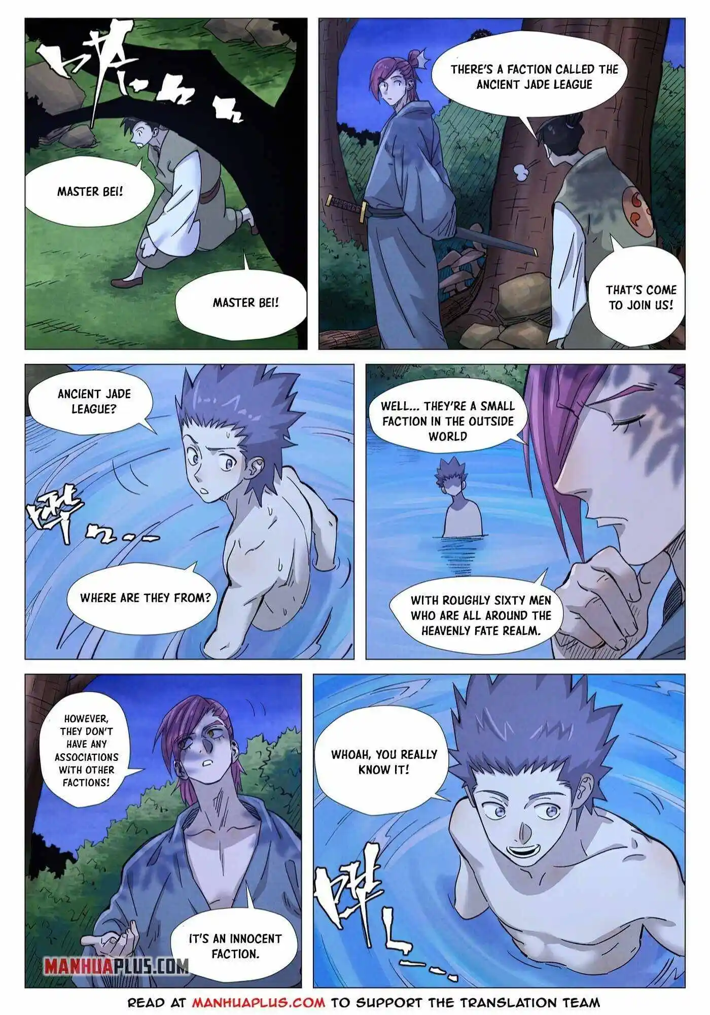 Tales of Demons and Gods Manhua Chapter 361.5