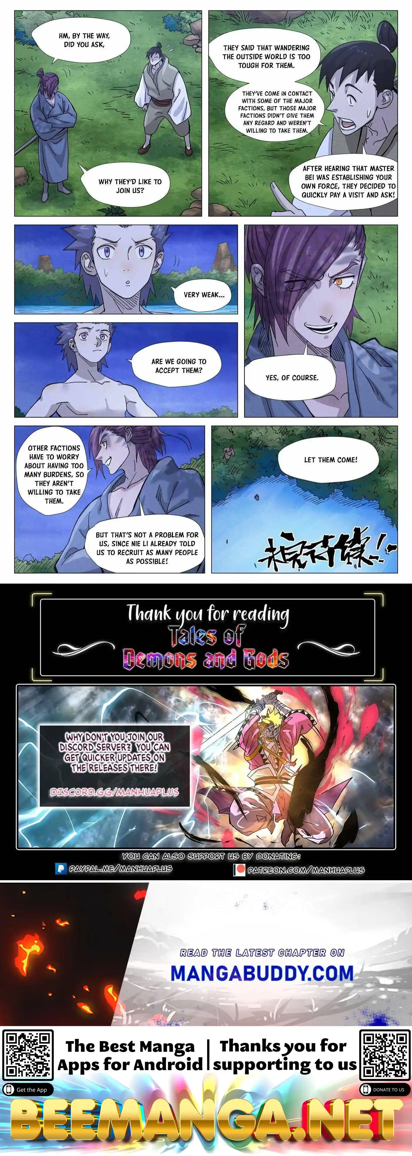 Tales of Demons and Gods Manhua Chapter 361.5