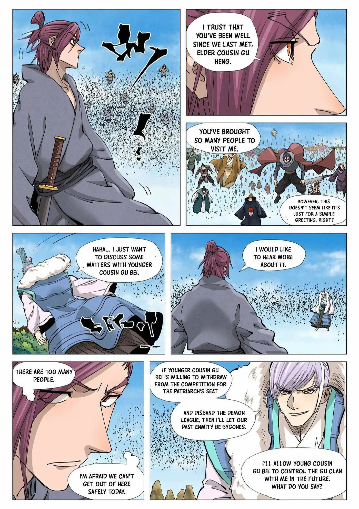 Tales of Demons and Gods Manhua Chapter 362.5