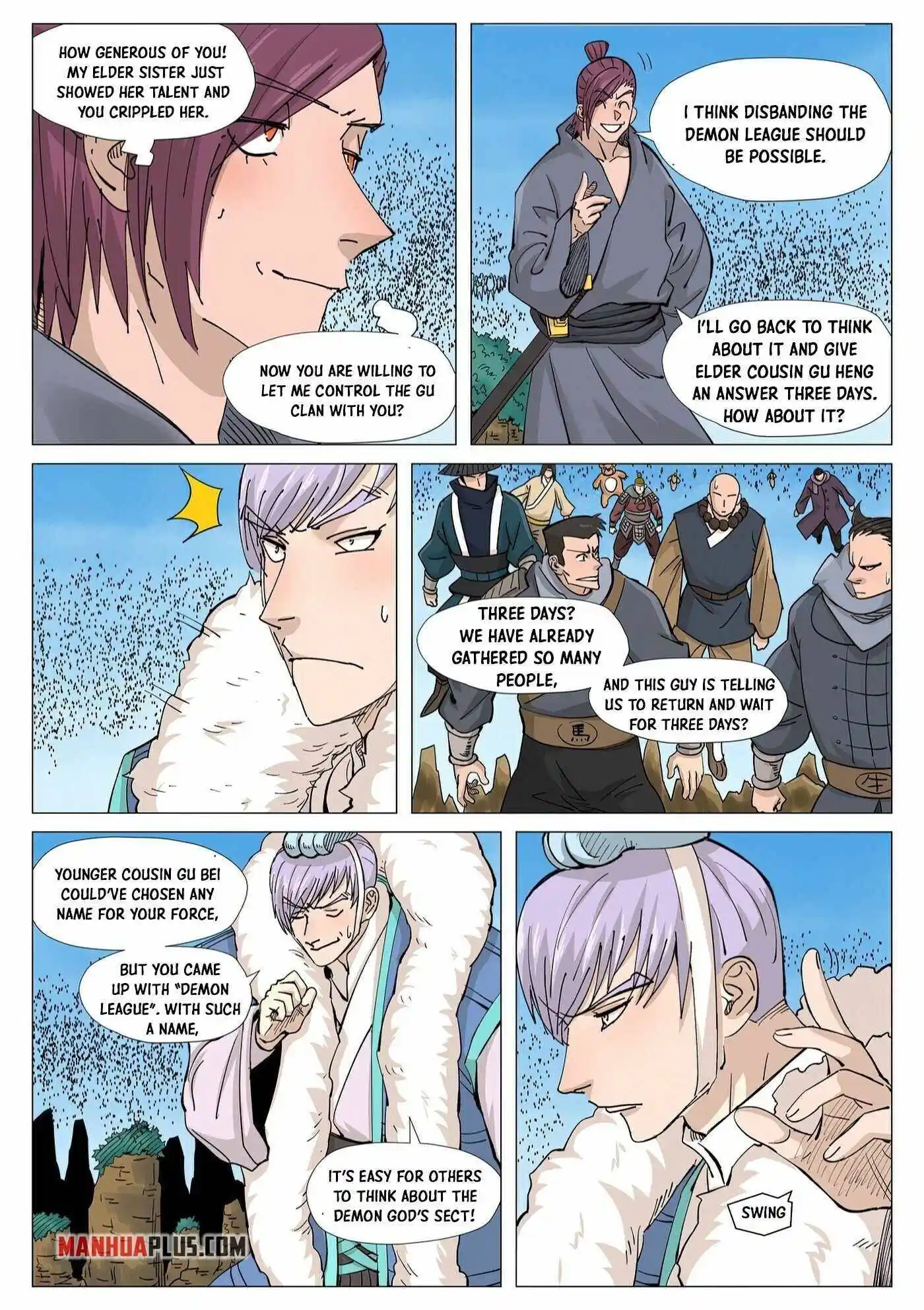 Tales of Demons and Gods Manhua Chapter 362.5