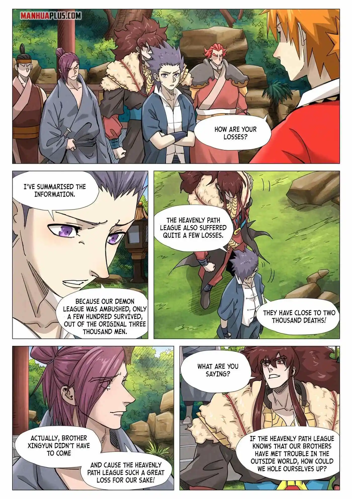 Tales of Demons and Gods Manhua Chapter 364