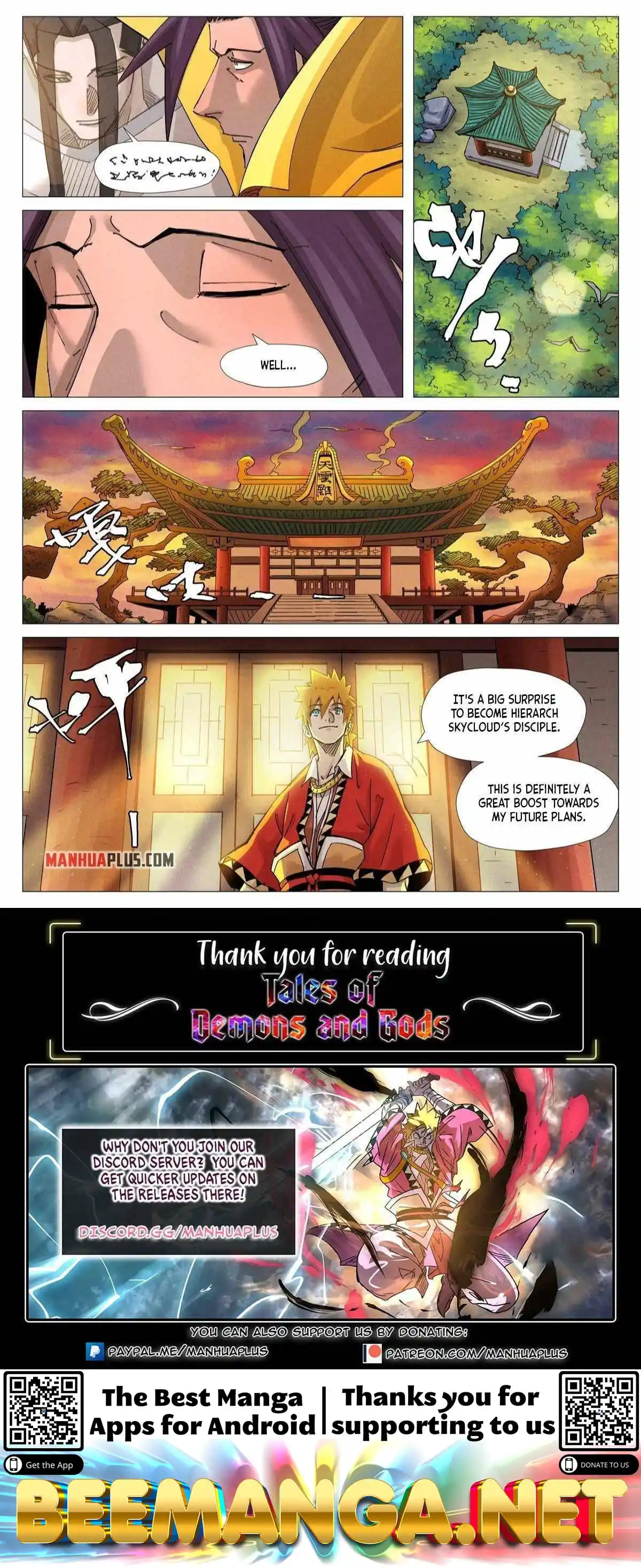 Tales of Demons and Gods Manhua Chapter 365.5