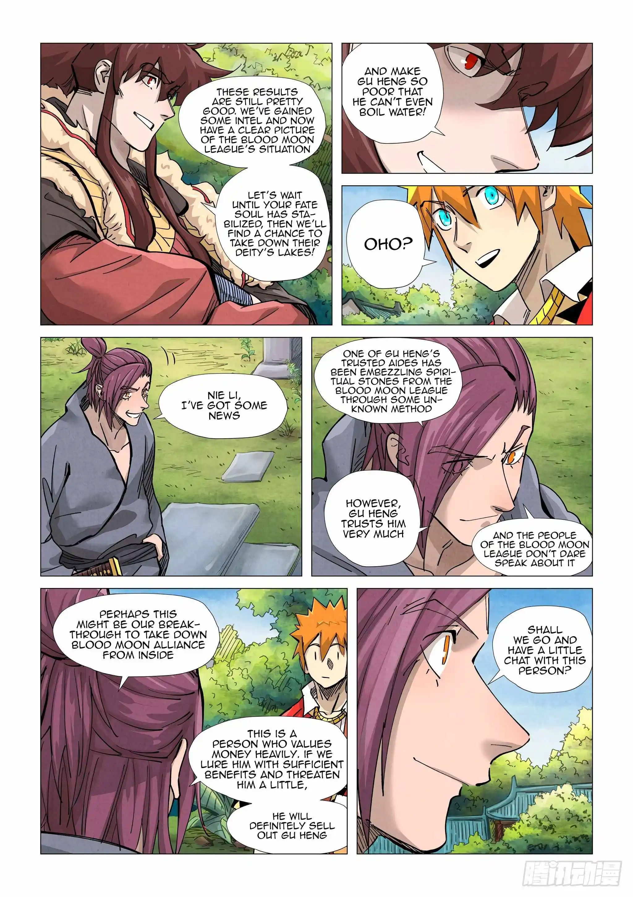 Tales of Demons and Gods Manhua Chapter 366