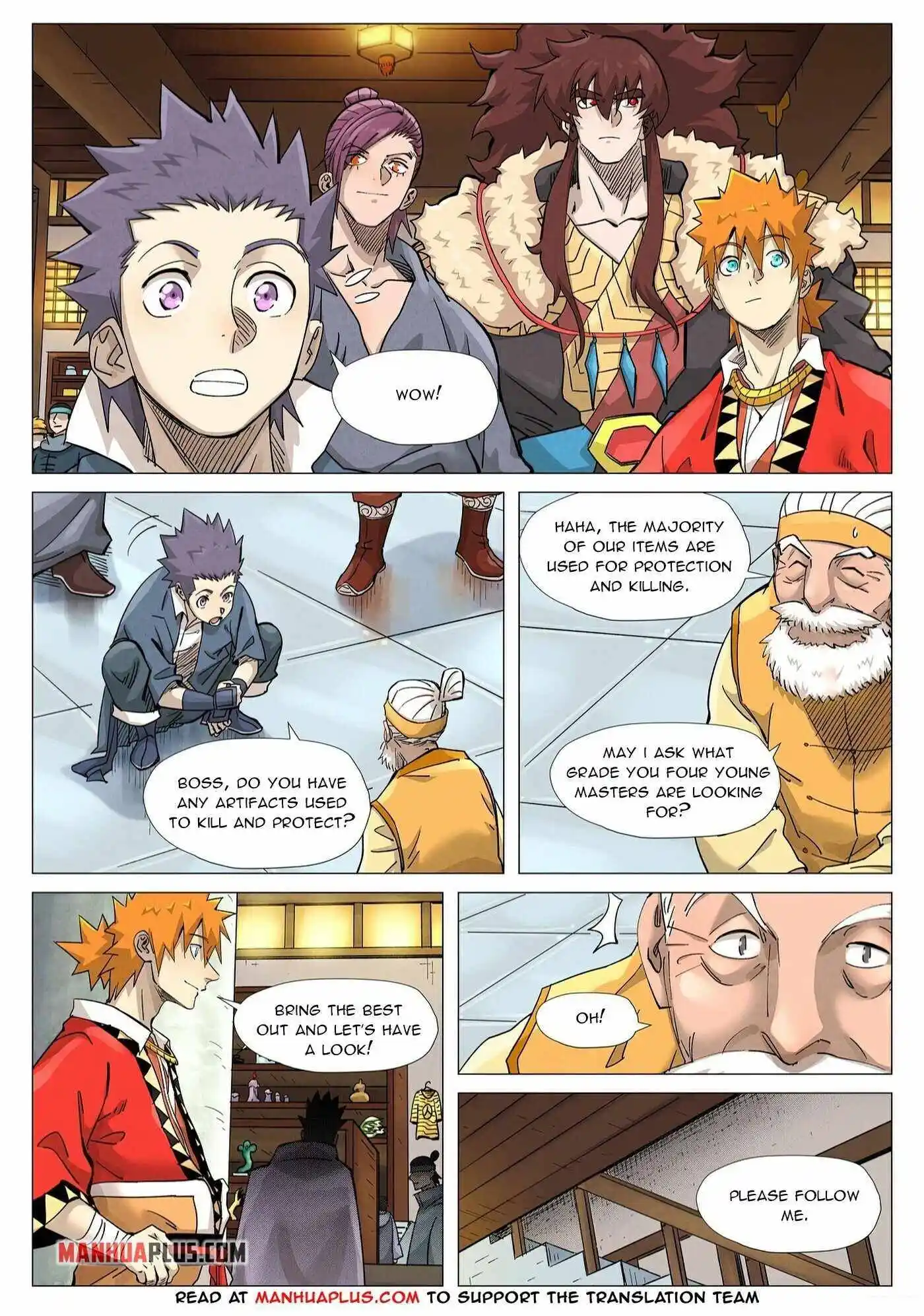 Tales of Demons and Gods Manhua Chapter 367