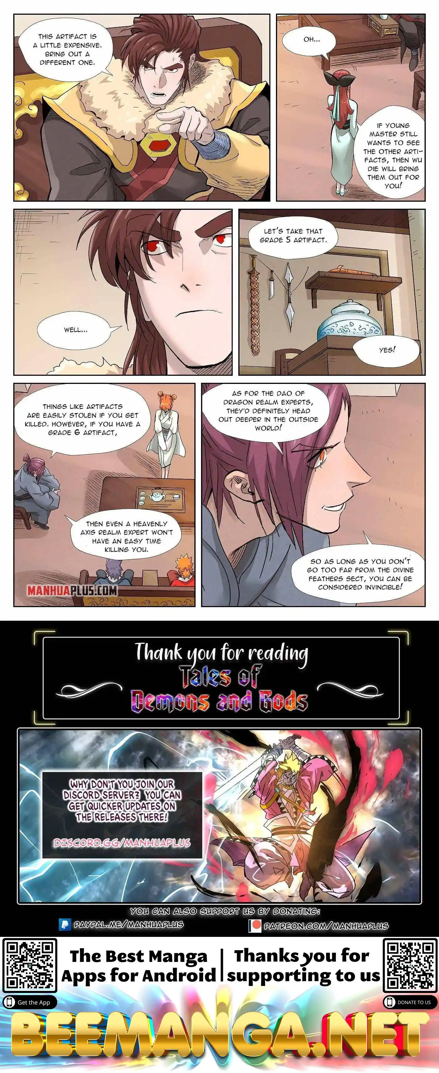 Tales of Demons and Gods Manhua Chapter 367