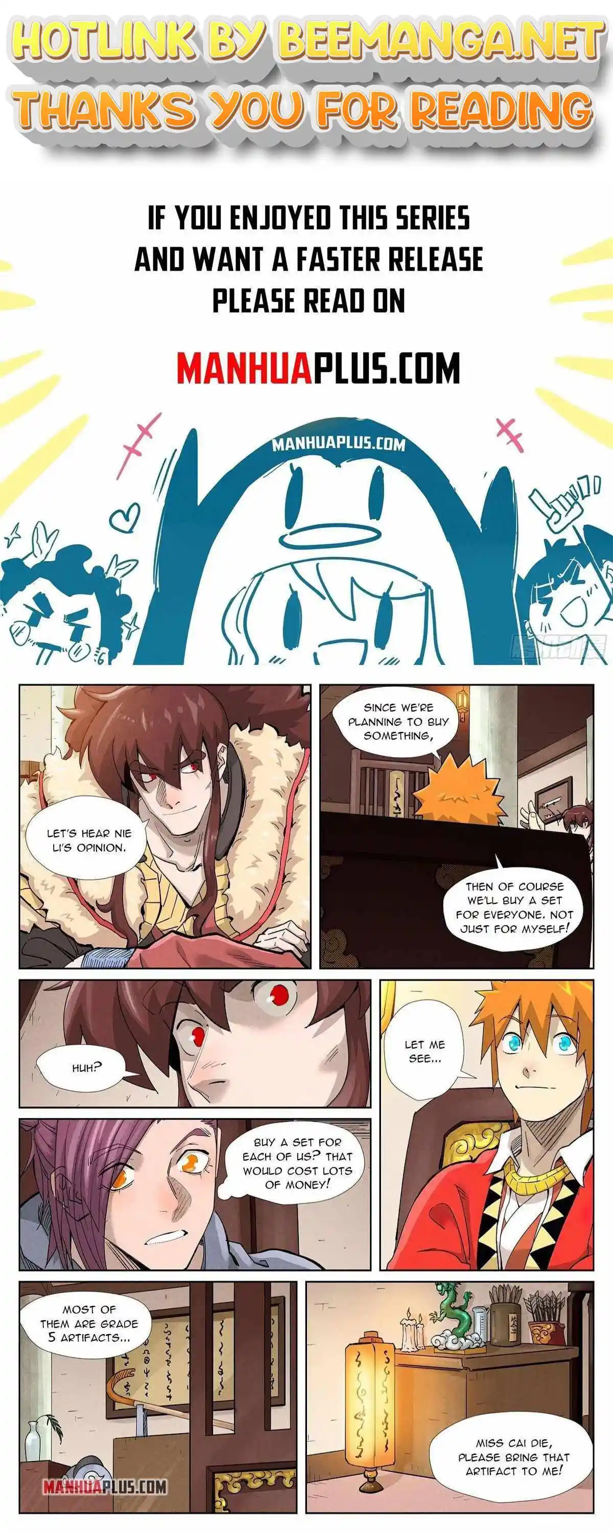 Tales of Demons and Gods Manhua Chapter 367.5