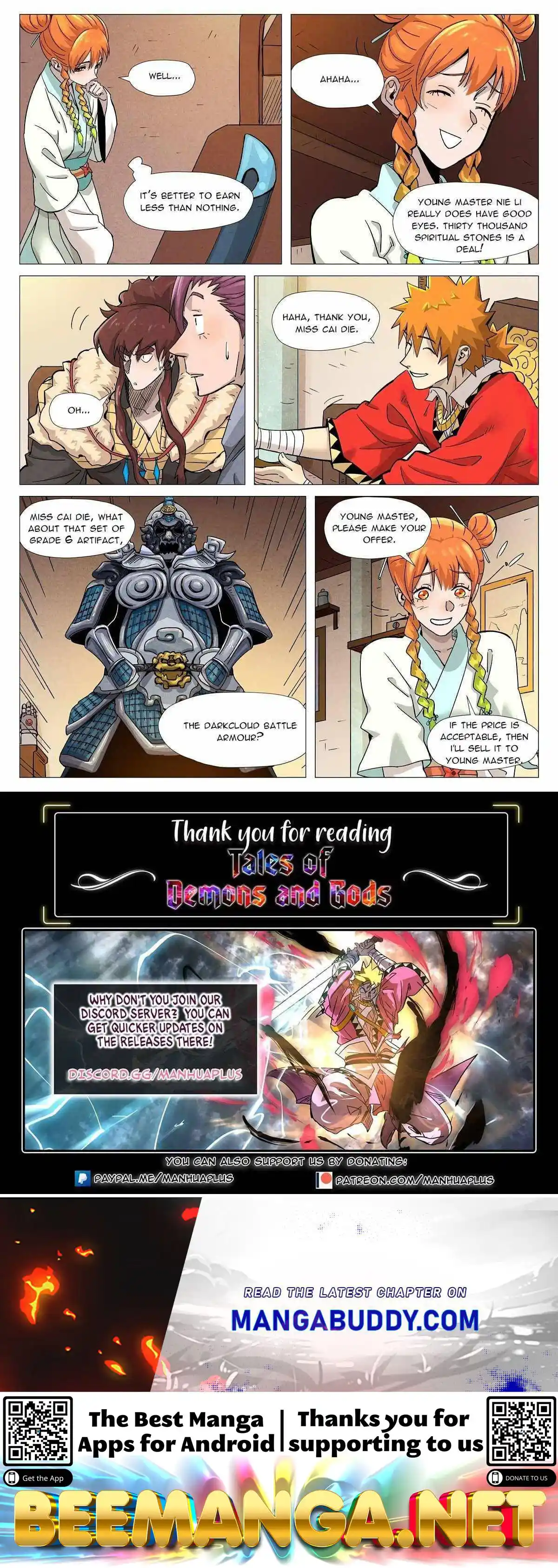 Tales of Demons and Gods Manhua Chapter 367.5