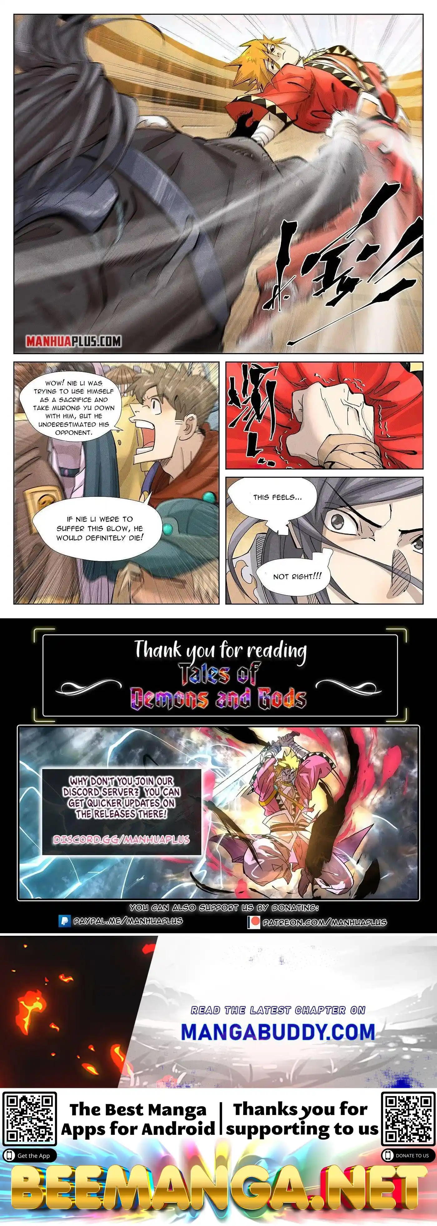 Tales of Demons and Gods Manhua Chapter 369