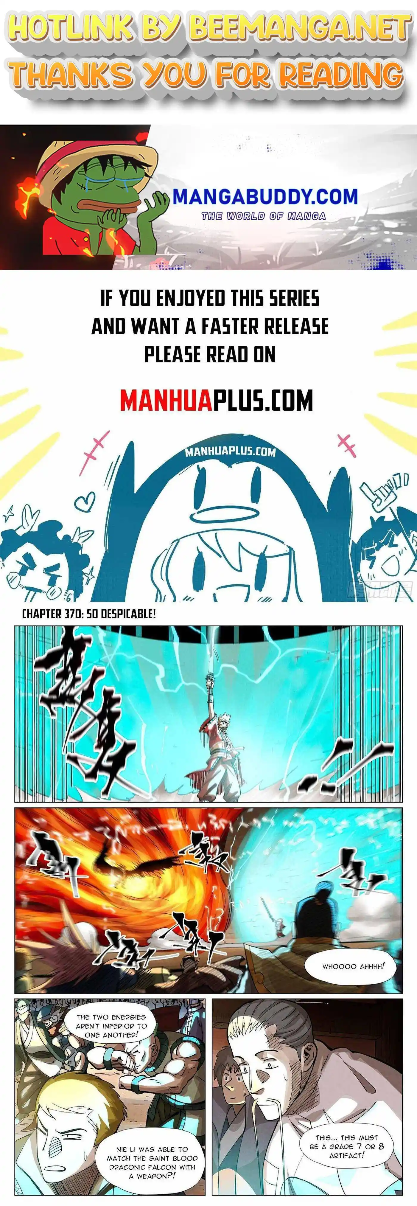 Tales of Demons and Gods Manhua Chapter 370