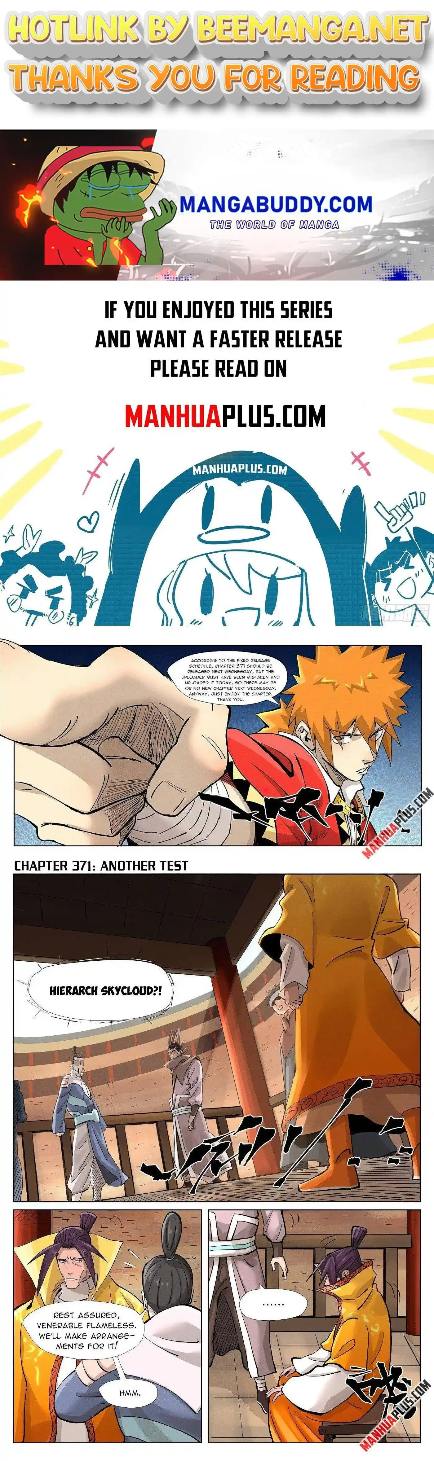 Tales of Demons and Gods Manhua Chapter 371