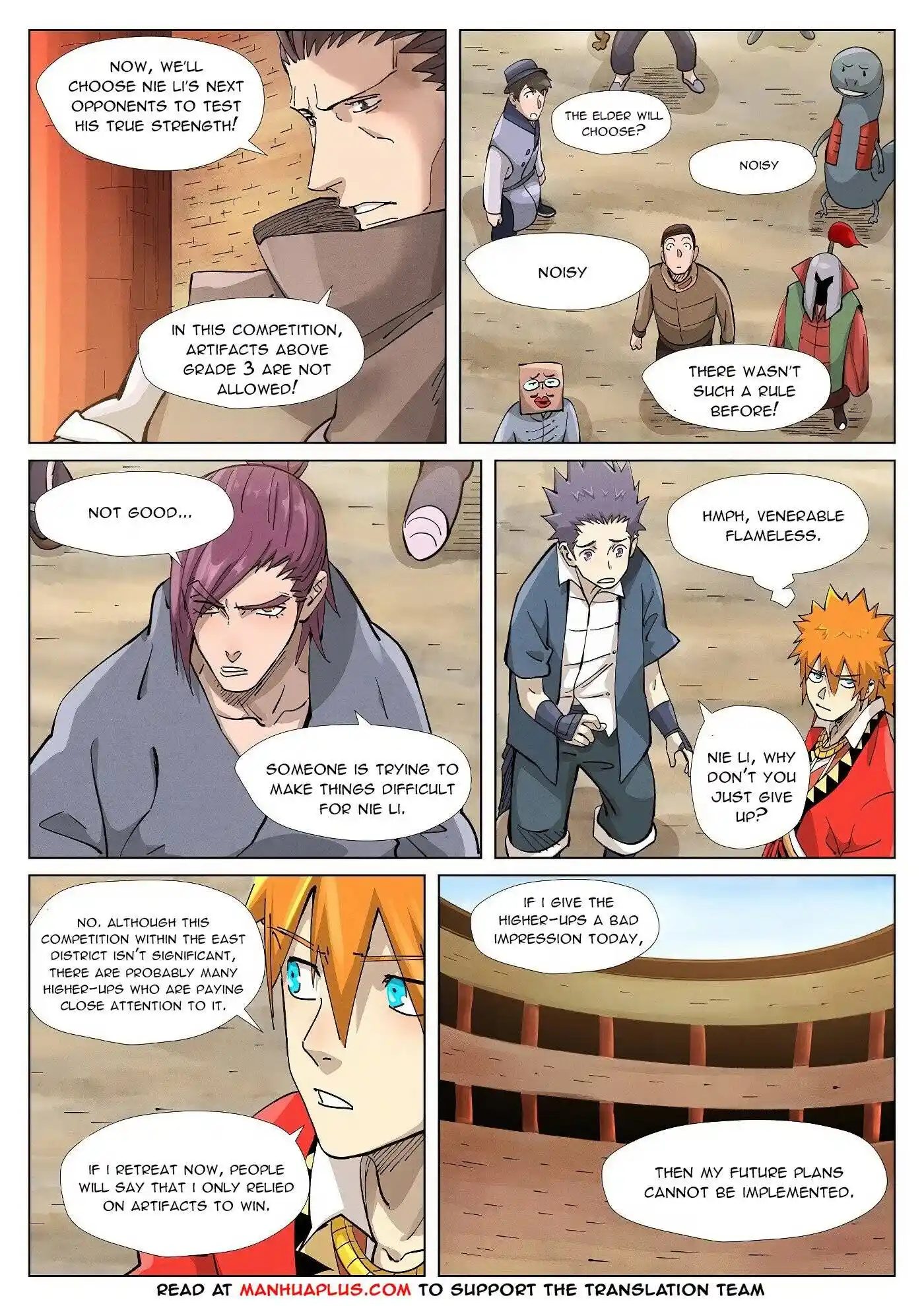 Tales of Demons and Gods Manhua Chapter 371
