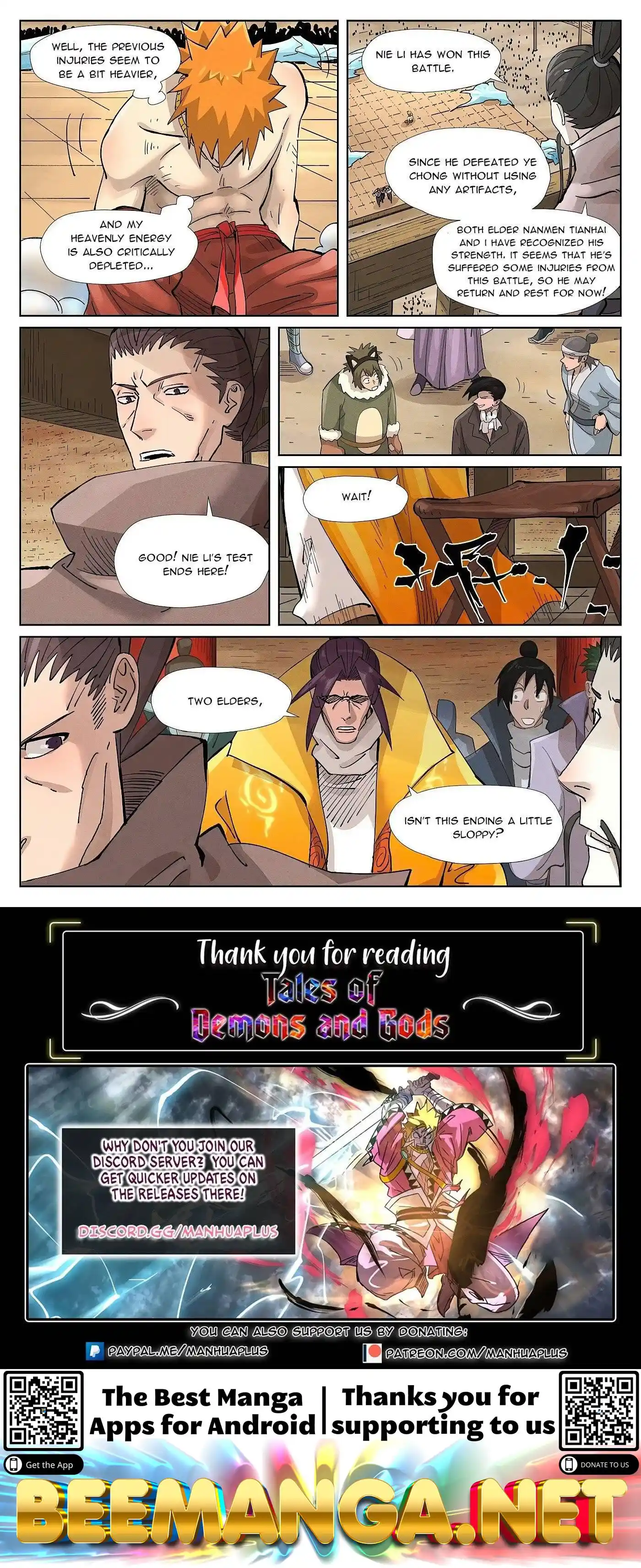 Tales of Demons and Gods Manhua Chapter 372