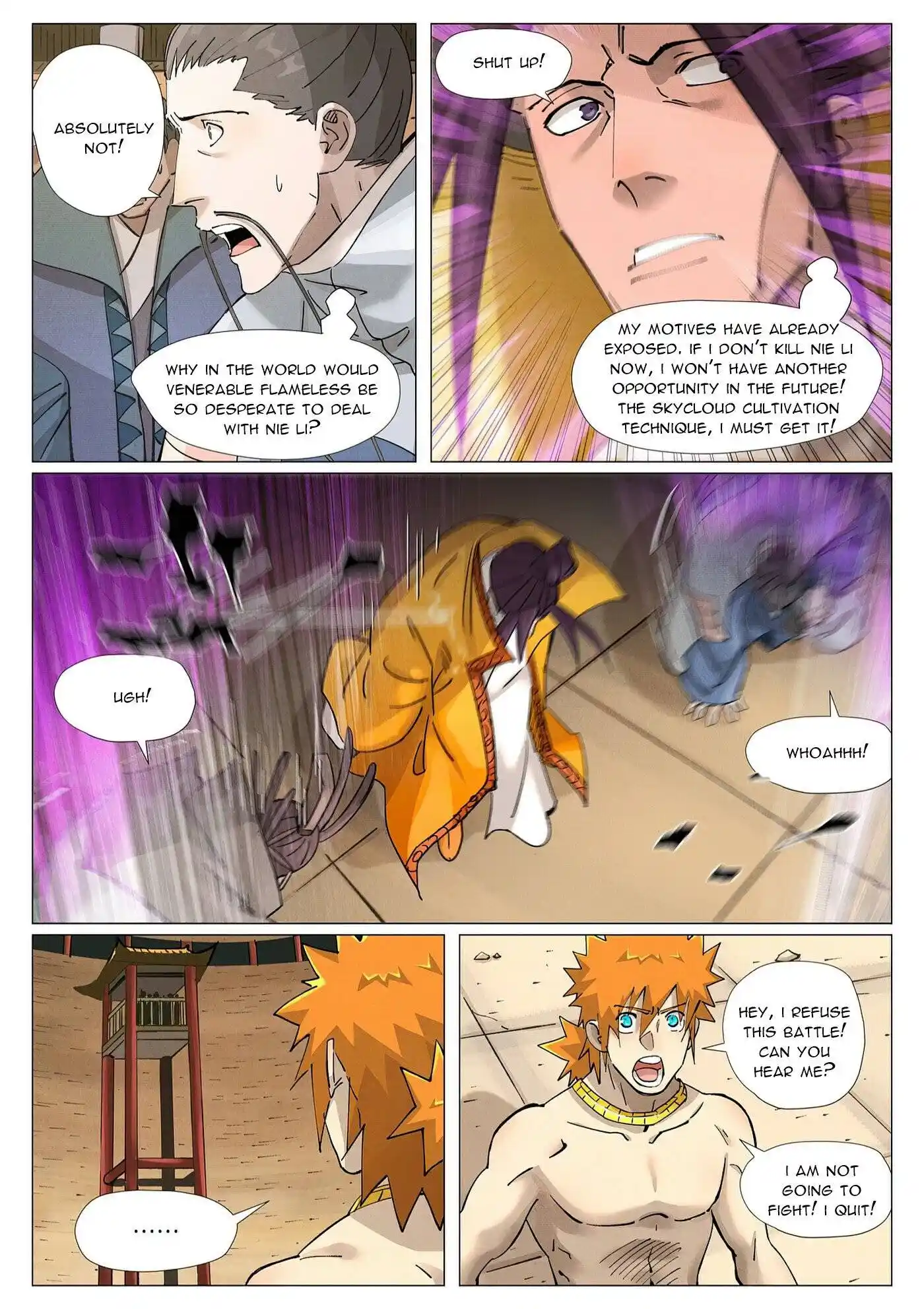 Tales of Demons and Gods Manhua Chapter 373