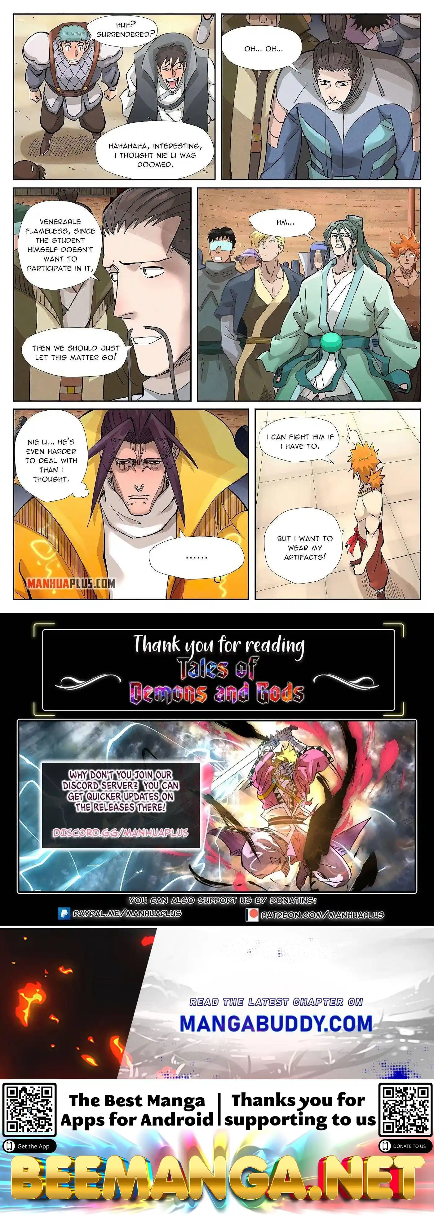 Tales of Demons and Gods Manhua Chapter 373