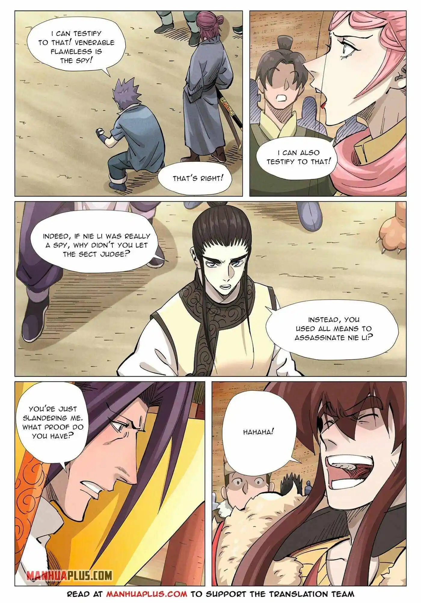 Tales of Demons and Gods Manhua Chapter 373.5