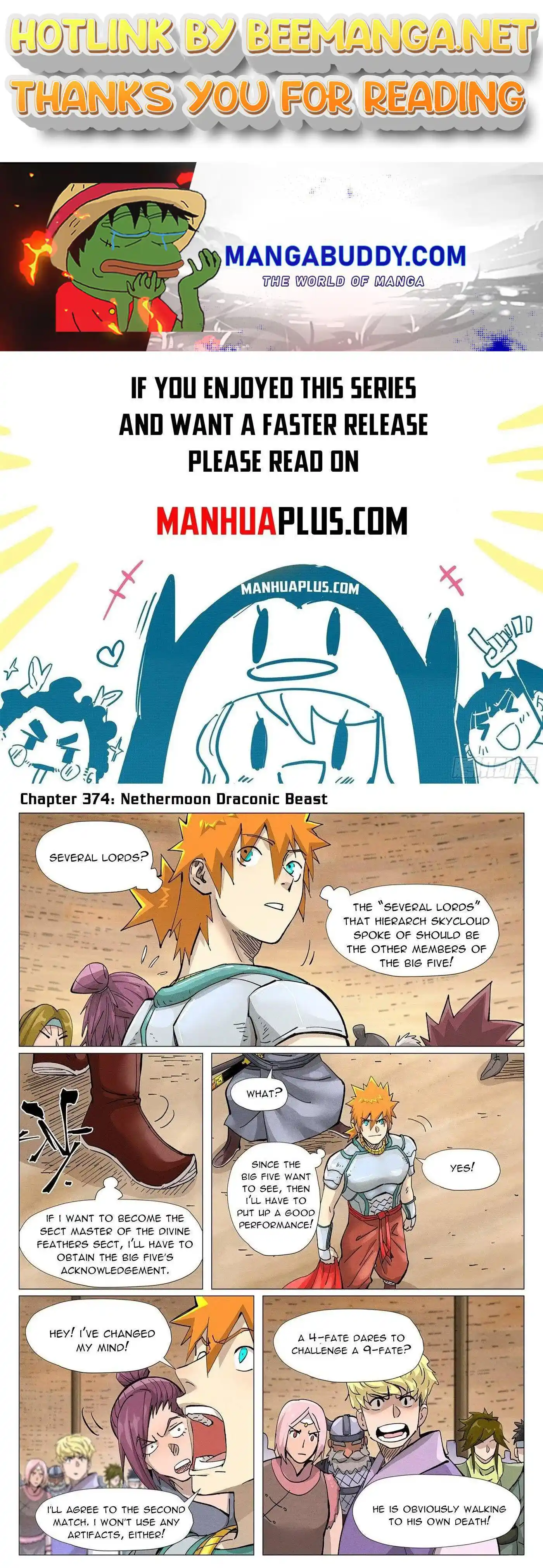 Tales of Demons and Gods Manhua Chapter 374