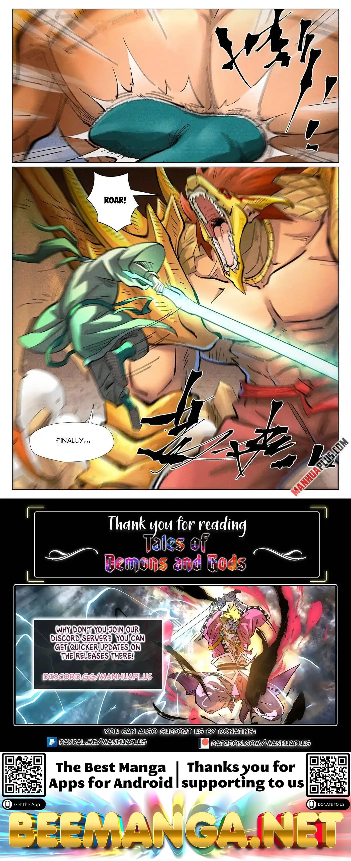 Tales of Demons and Gods Manhua Chapter 374