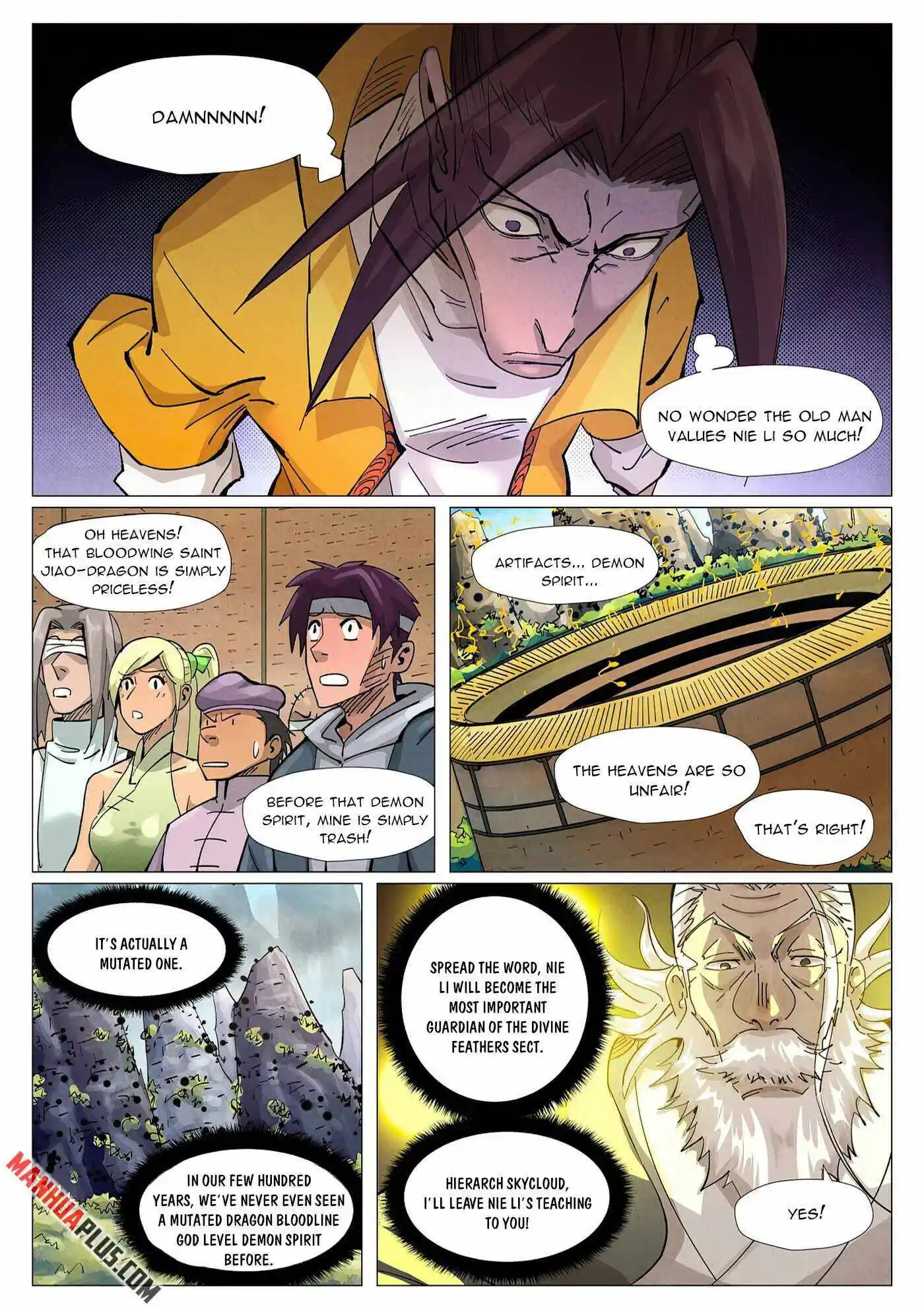Tales of Demons and Gods Manhua Chapter 374.5