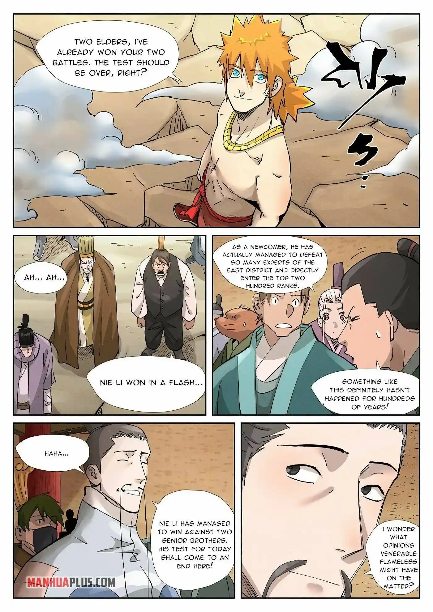 Tales of Demons and Gods Manhua Chapter 376