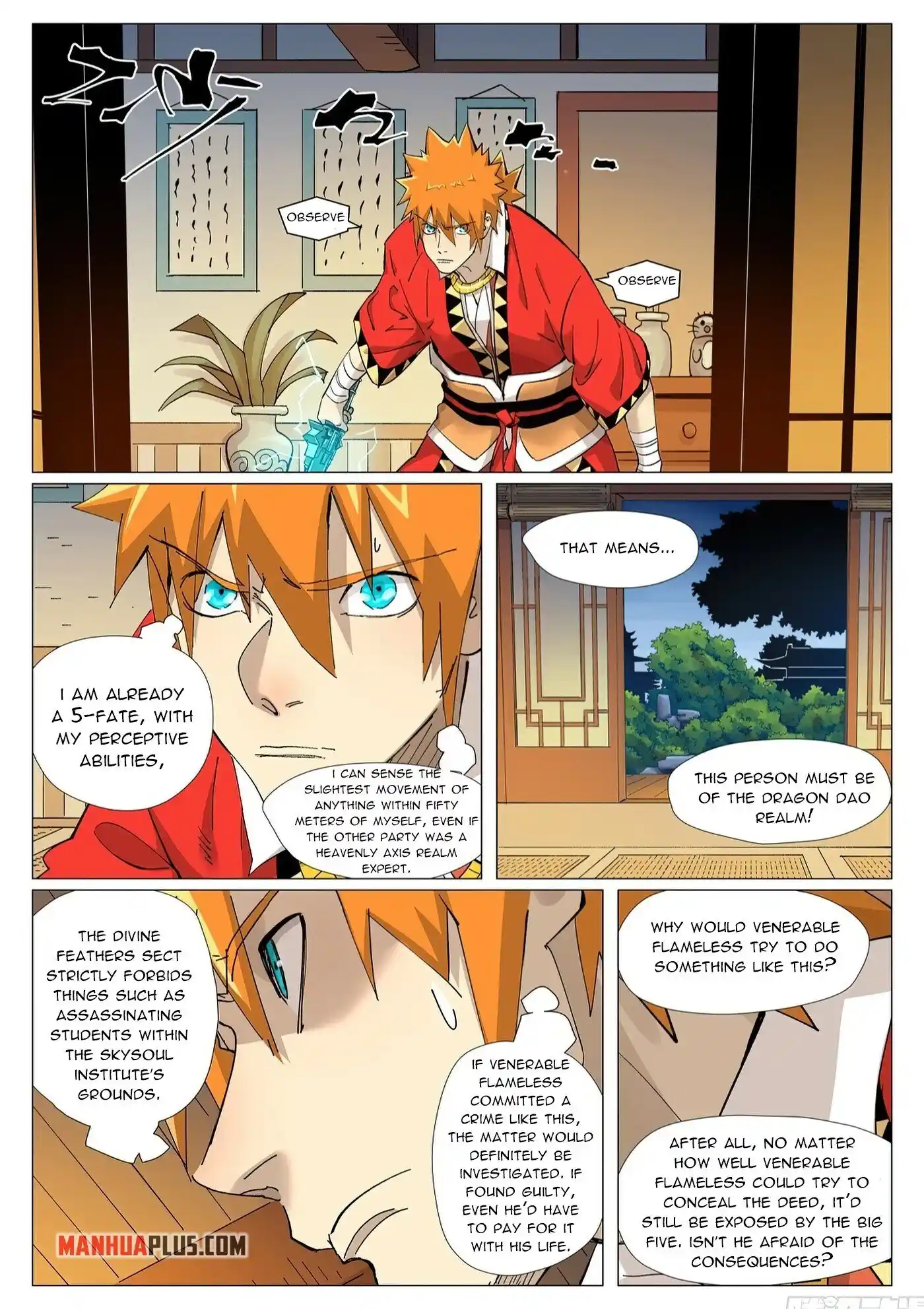 Tales of Demons and Gods Manhua Chapter 376.5