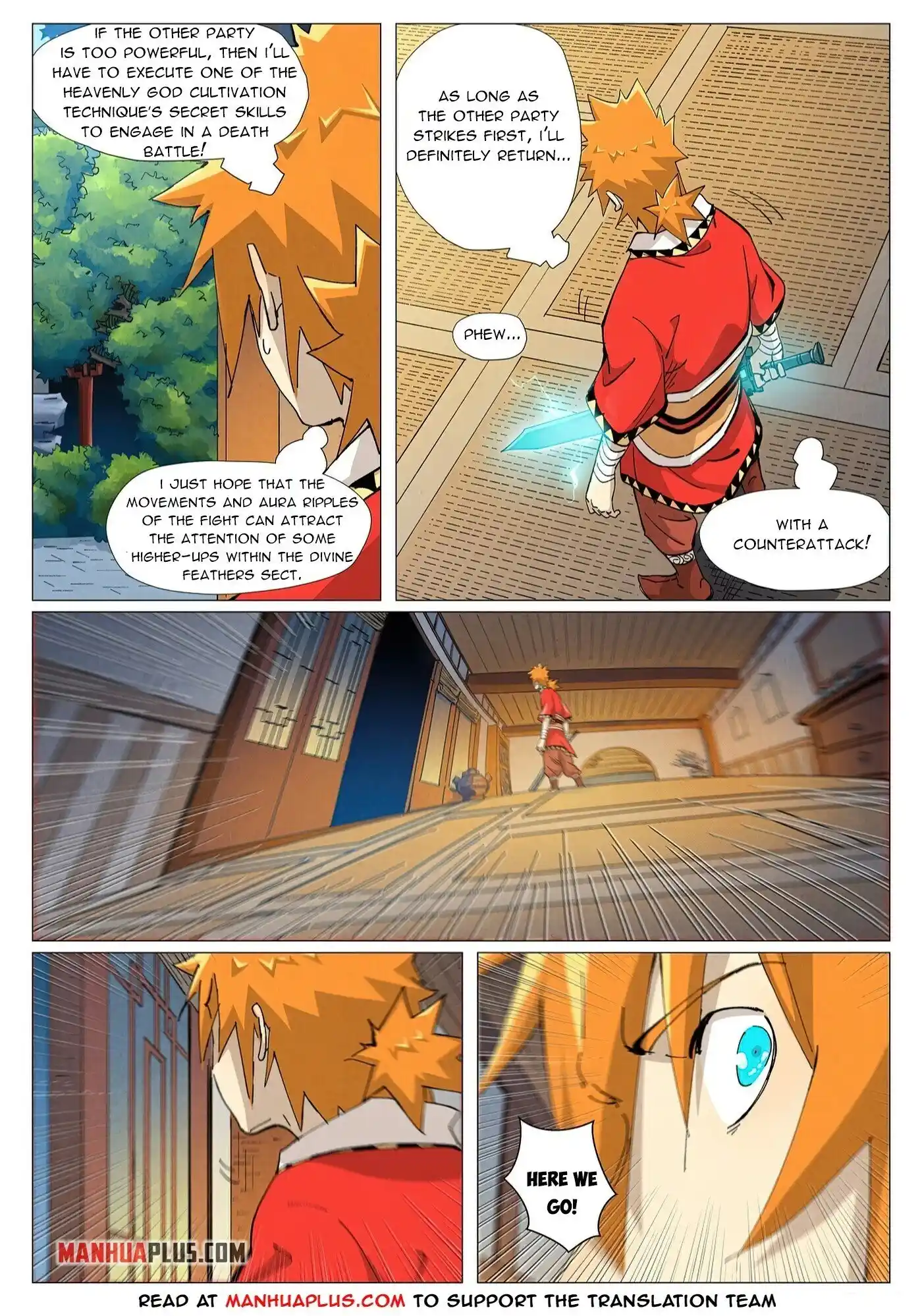 Tales of Demons and Gods Manhua Chapter 376.5