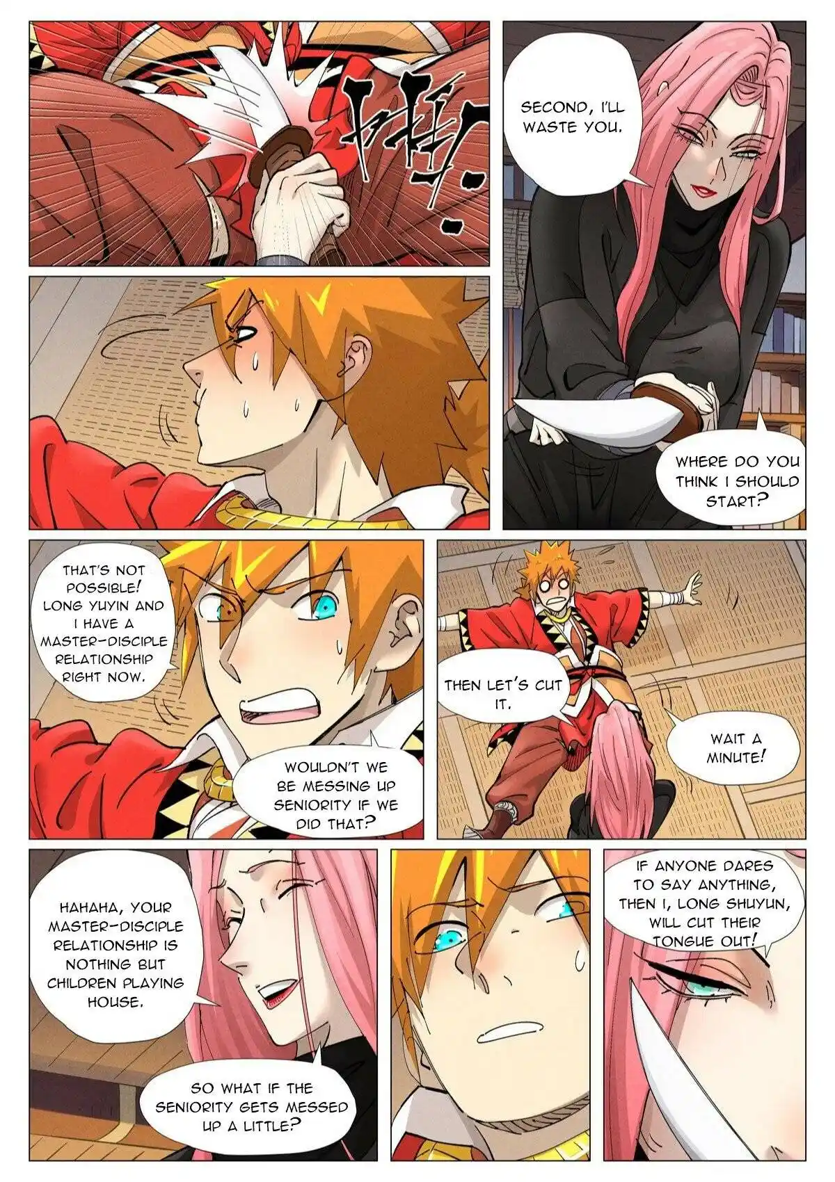 Tales of Demons and Gods Manhua Chapter 377.5