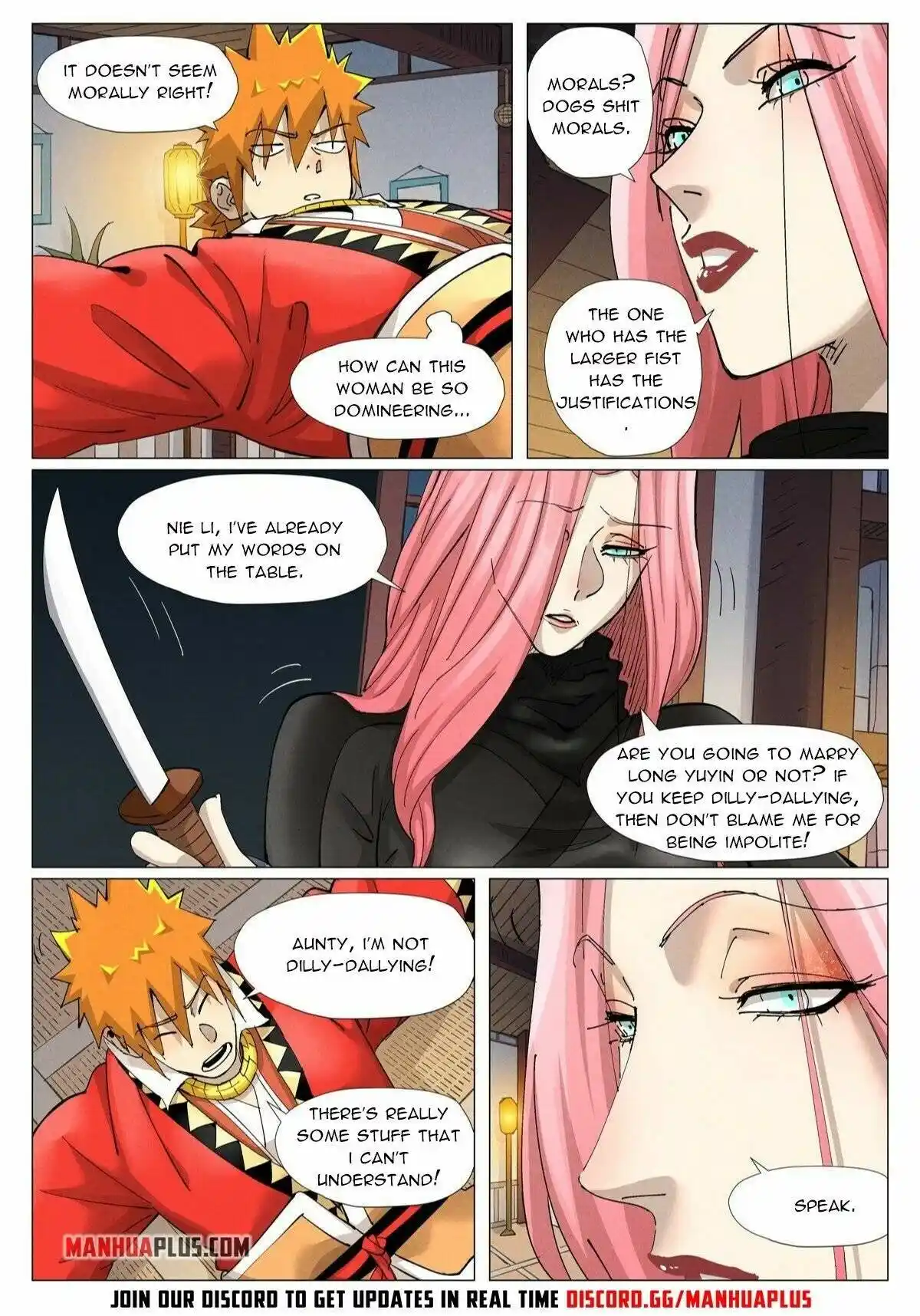 Tales of Demons and Gods Manhua Chapter 377.5