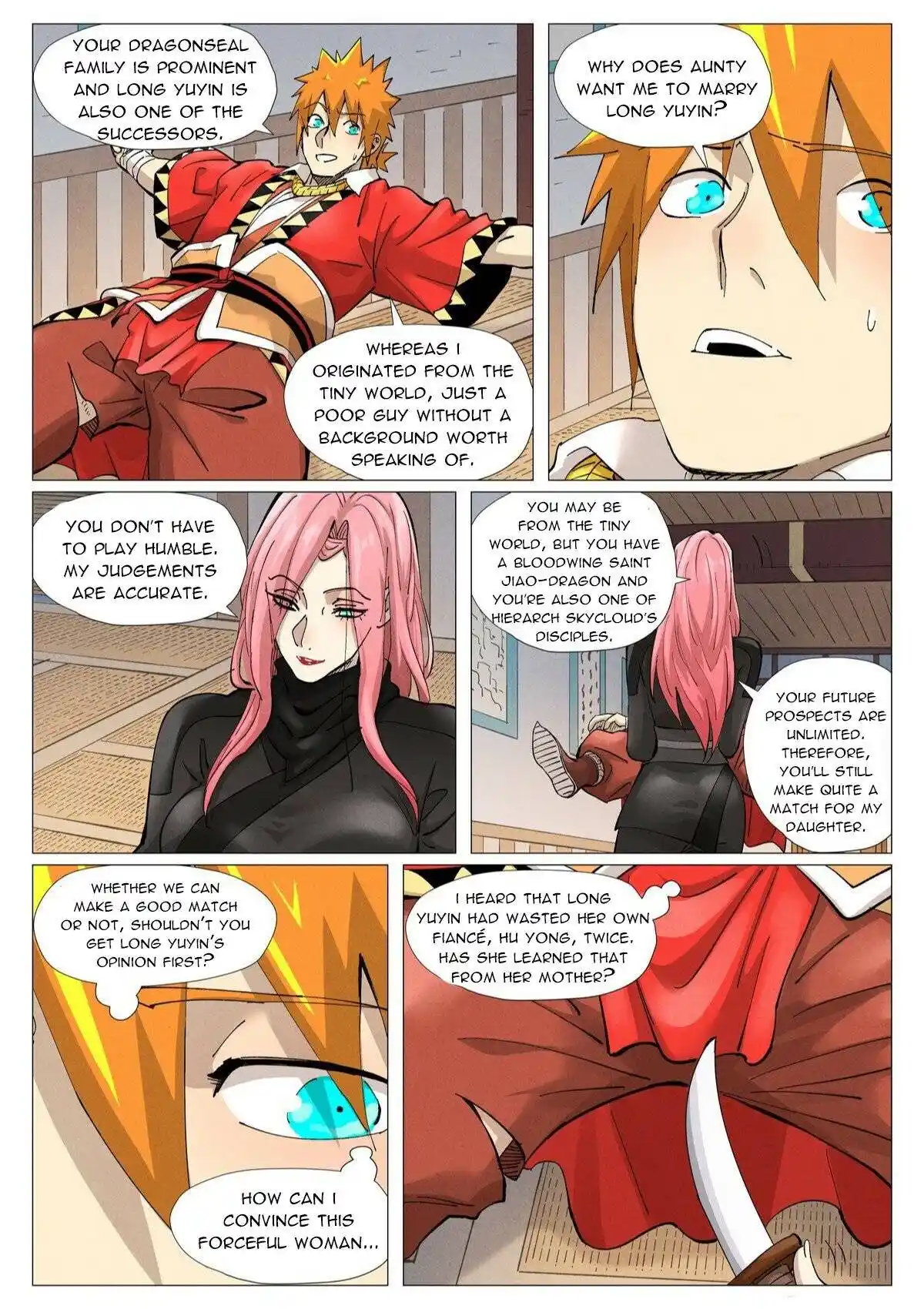 Tales of Demons and Gods Manhua Chapter 377.5