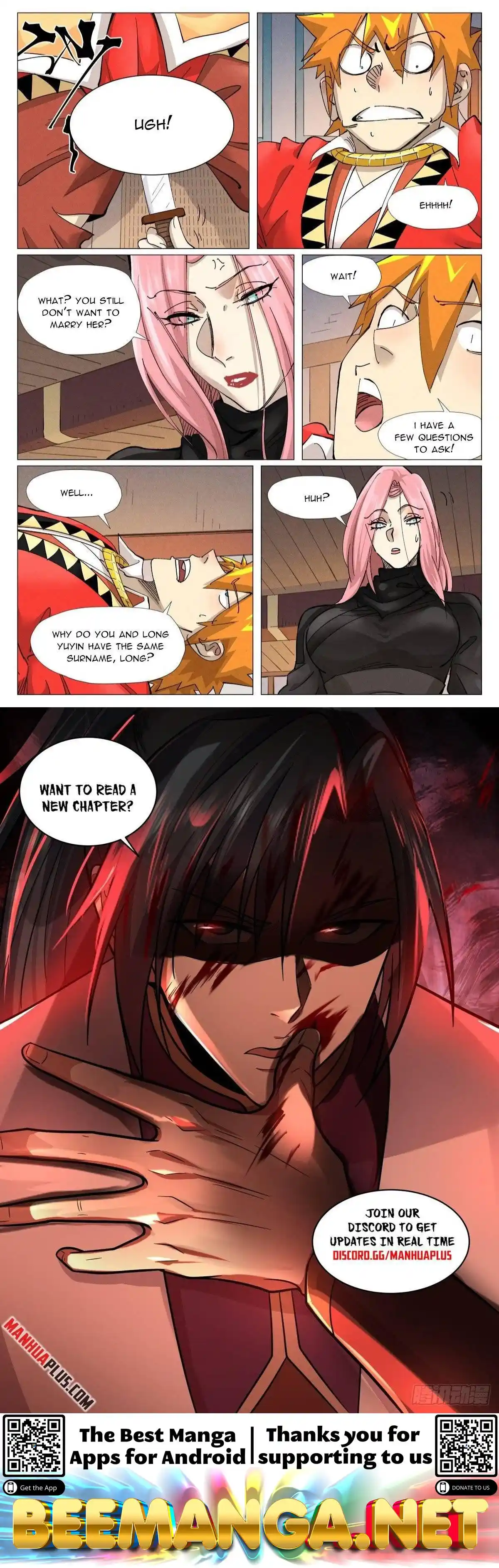 Tales of Demons and Gods Manhua Chapter 377.5